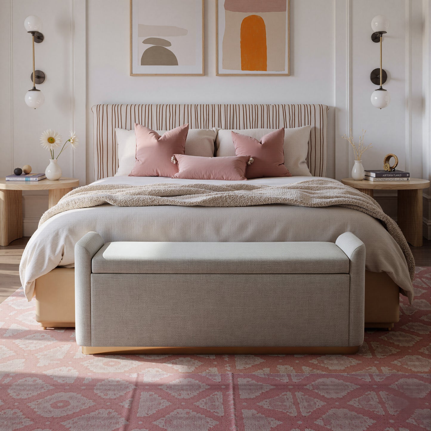 Dobo Storage Bench Gray - 8