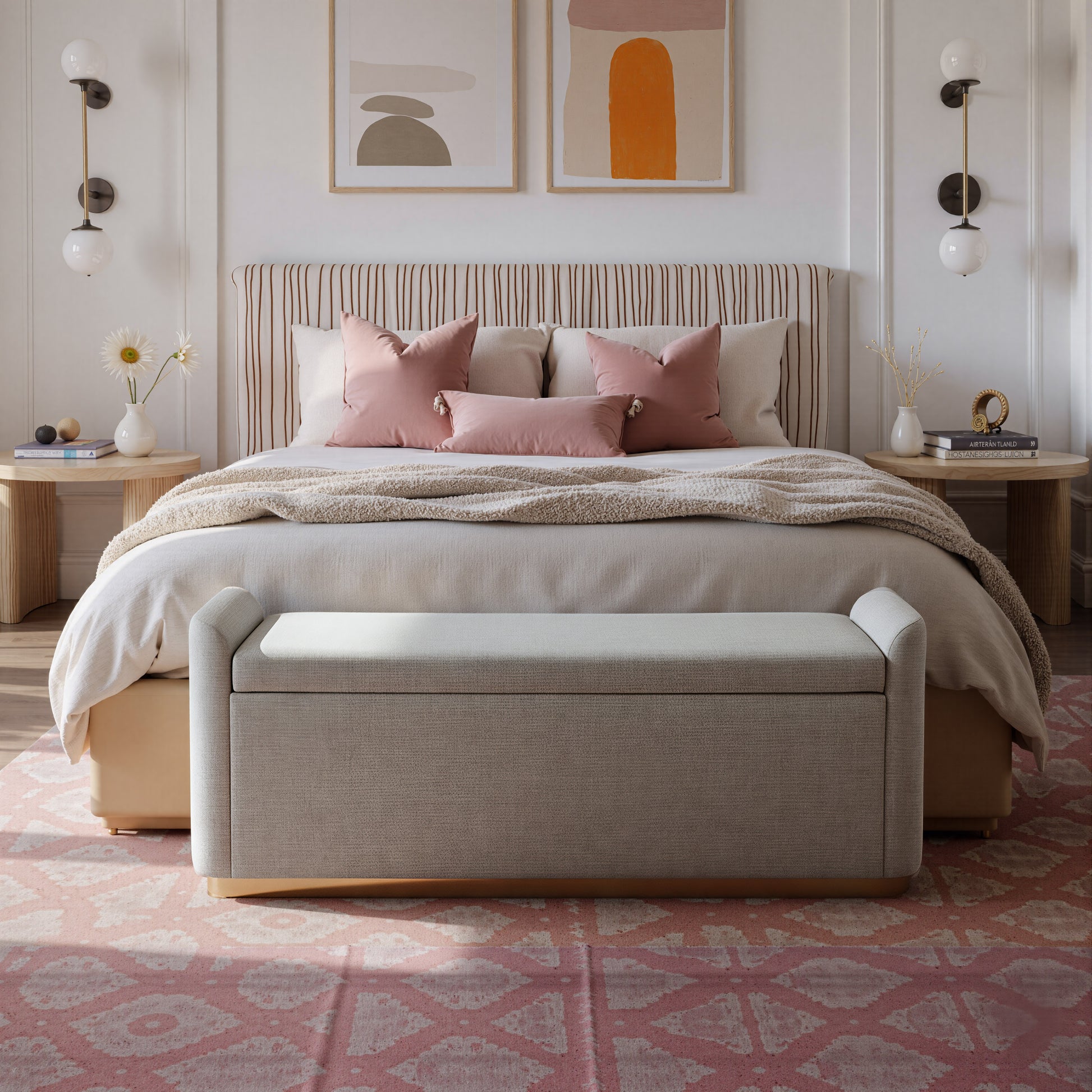 Dobo Storage Bench Gray - 8