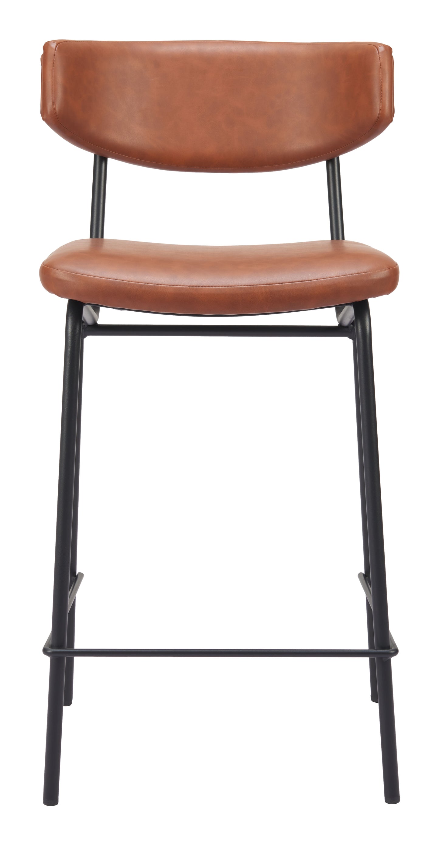 Charon Counter Stool (Set of 2) Vintage Brown - 3