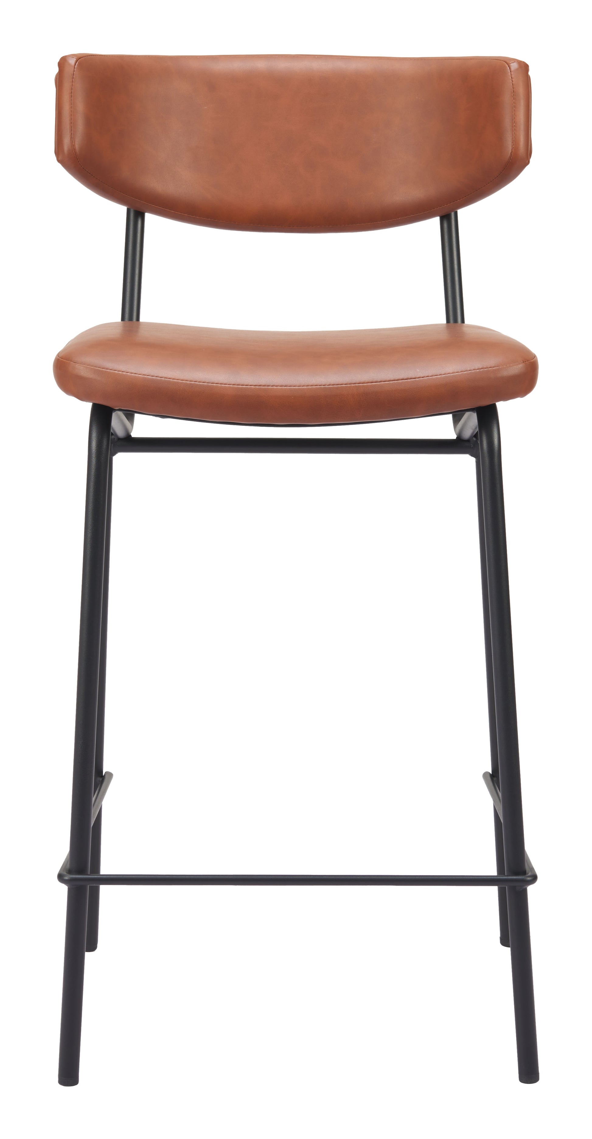 Charon Counter Stool (Set of 2) Vintage Brown - 3