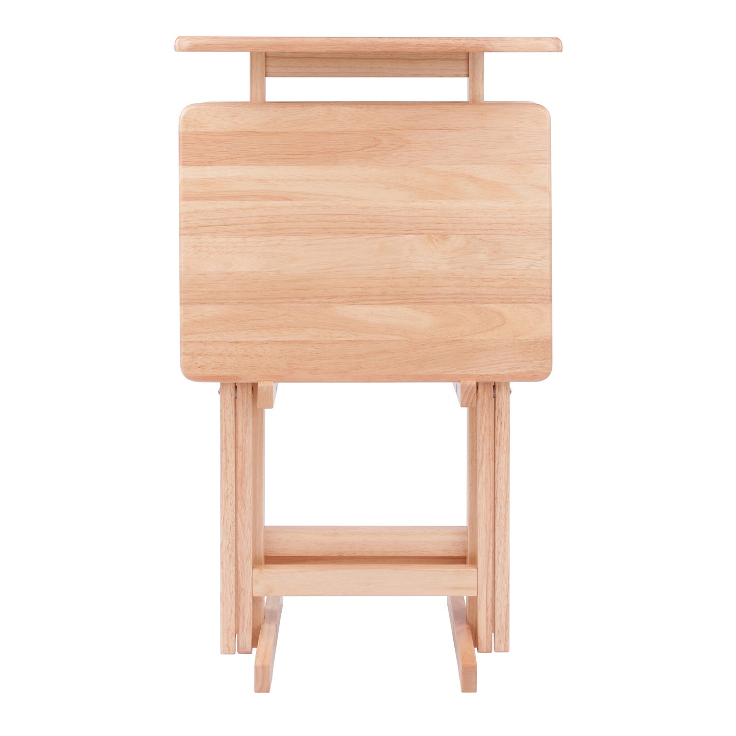 Riley 3-Pc Set Snack Table, Natural Finish