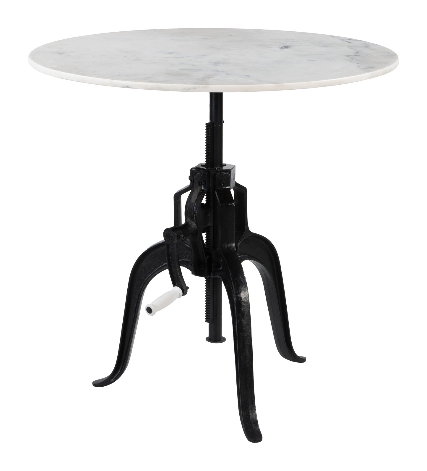 Mufid Bistro Table White & Black - 3