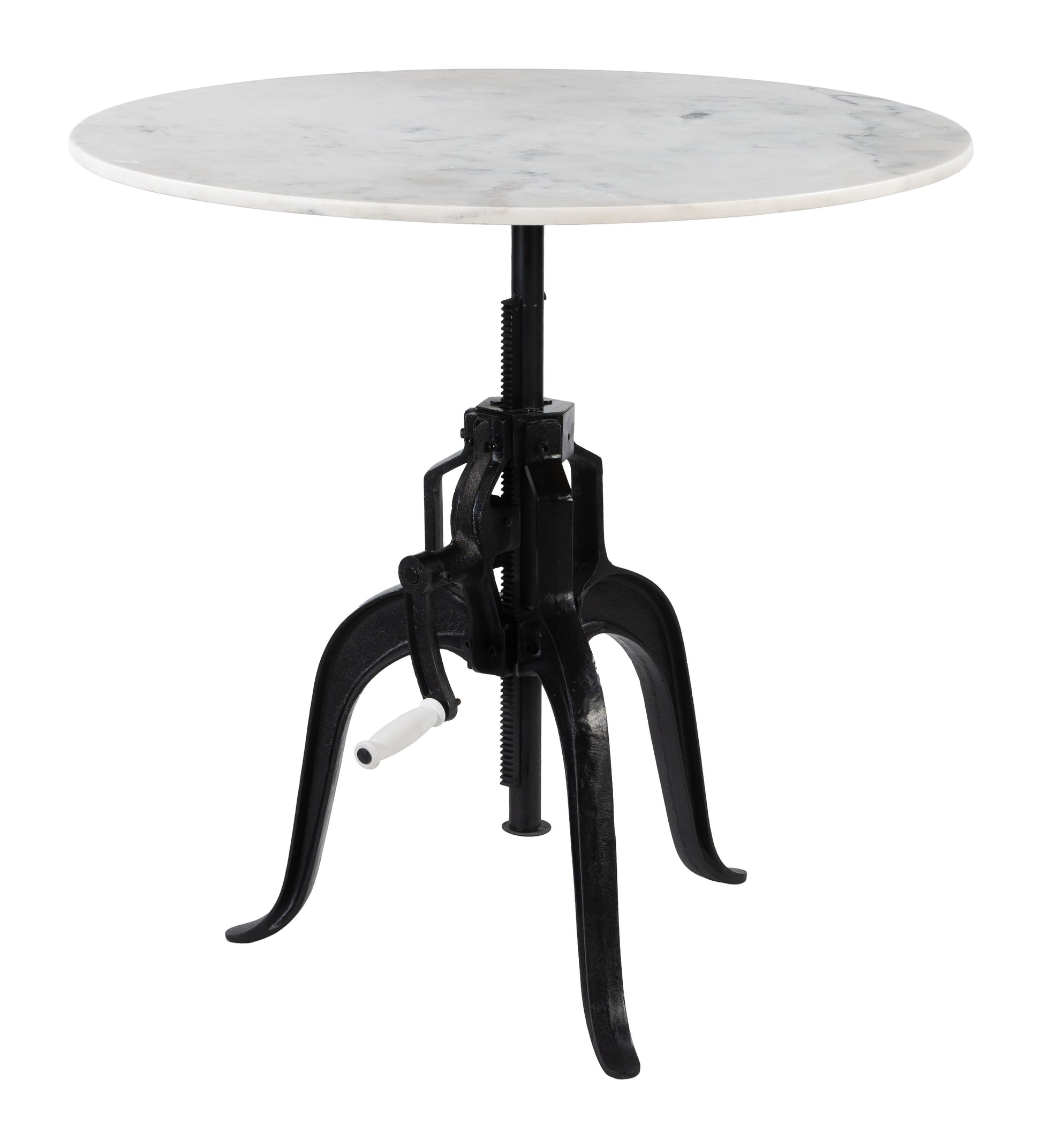 Mufid Bistro Table White & Black - 3