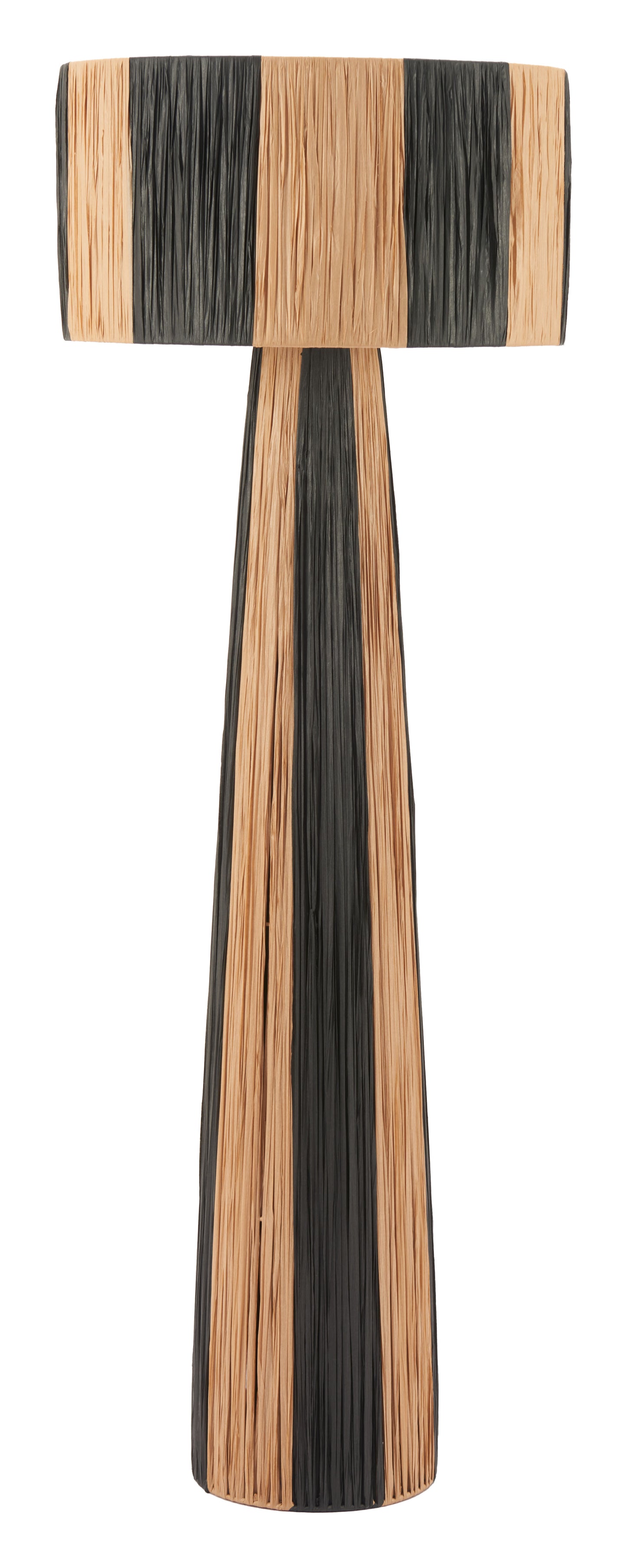 Gala Floor Lamp Black & Natural - 4