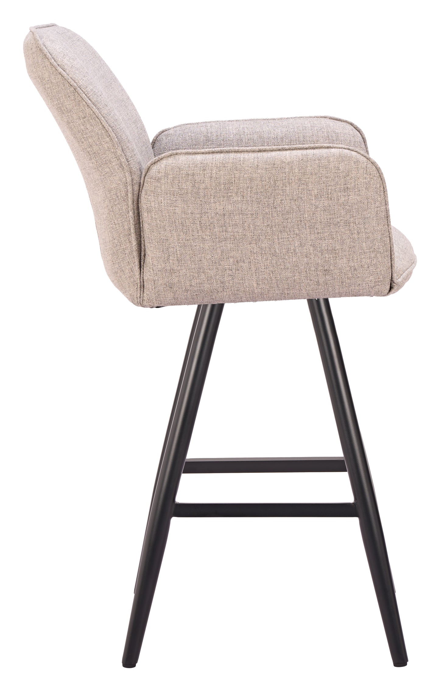 Sieve Swivel Barstool Beige - 2