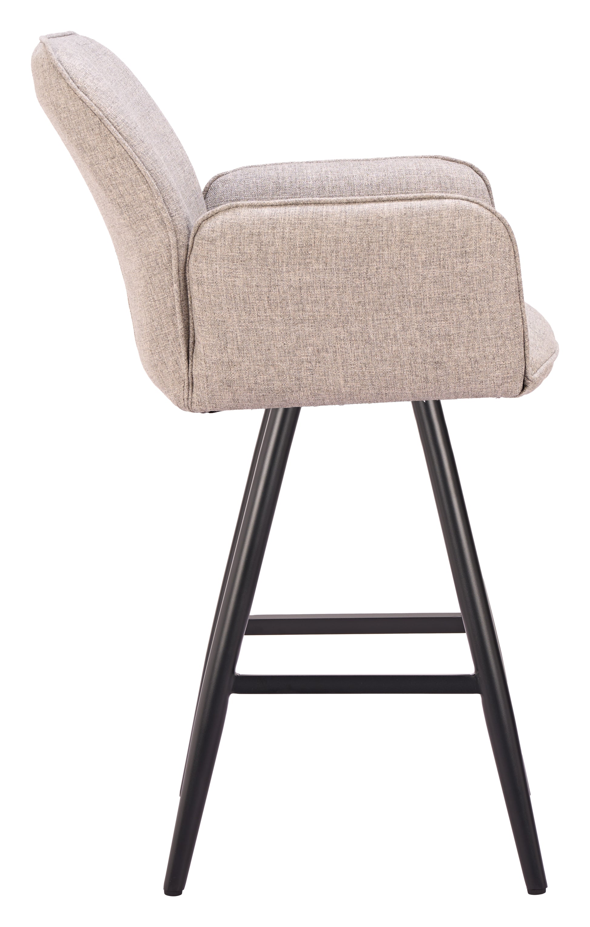 Sieve Swivel Barstool Beige - 2