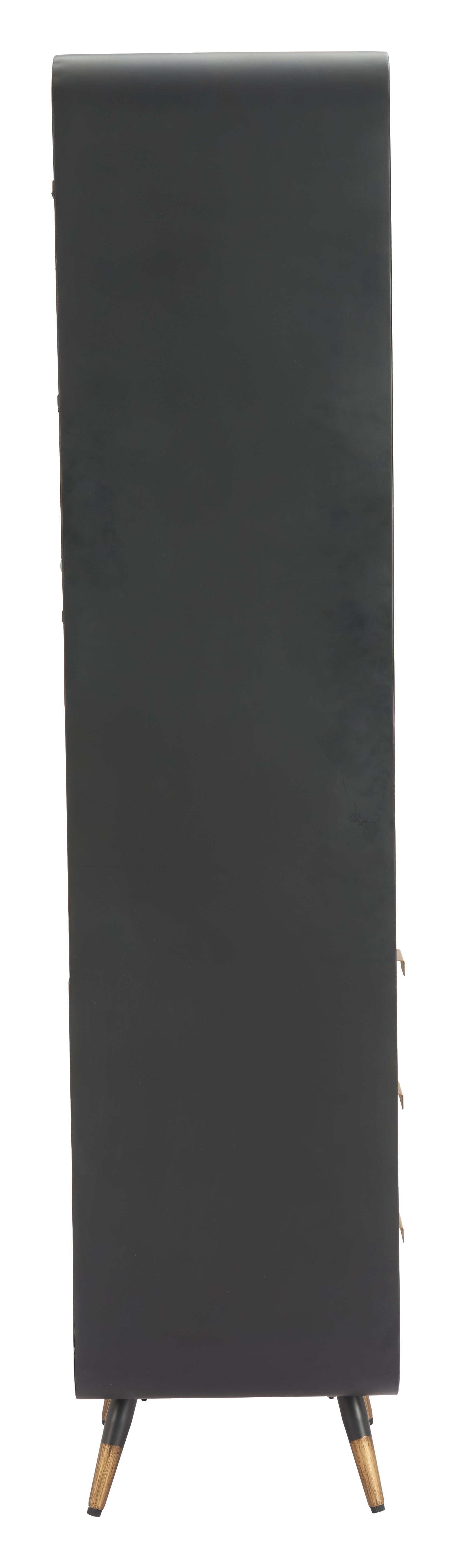 Magara Bar Cabinet Black - 2
