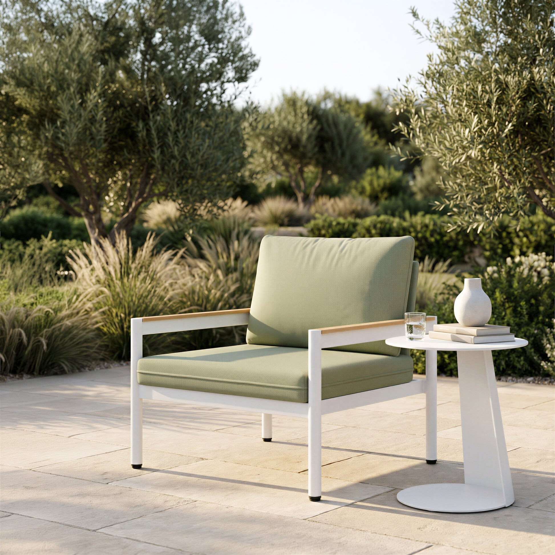 Lychee Armchair Green - 8