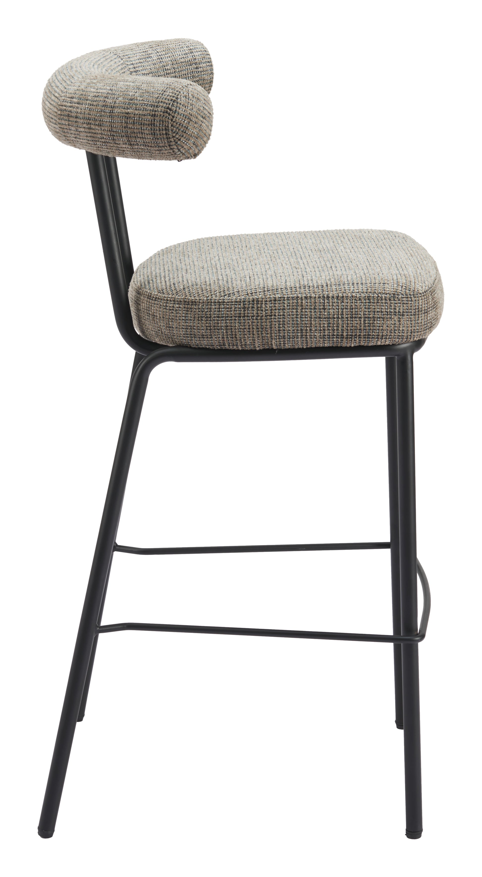 Kede Barstool Green Tweed - 2