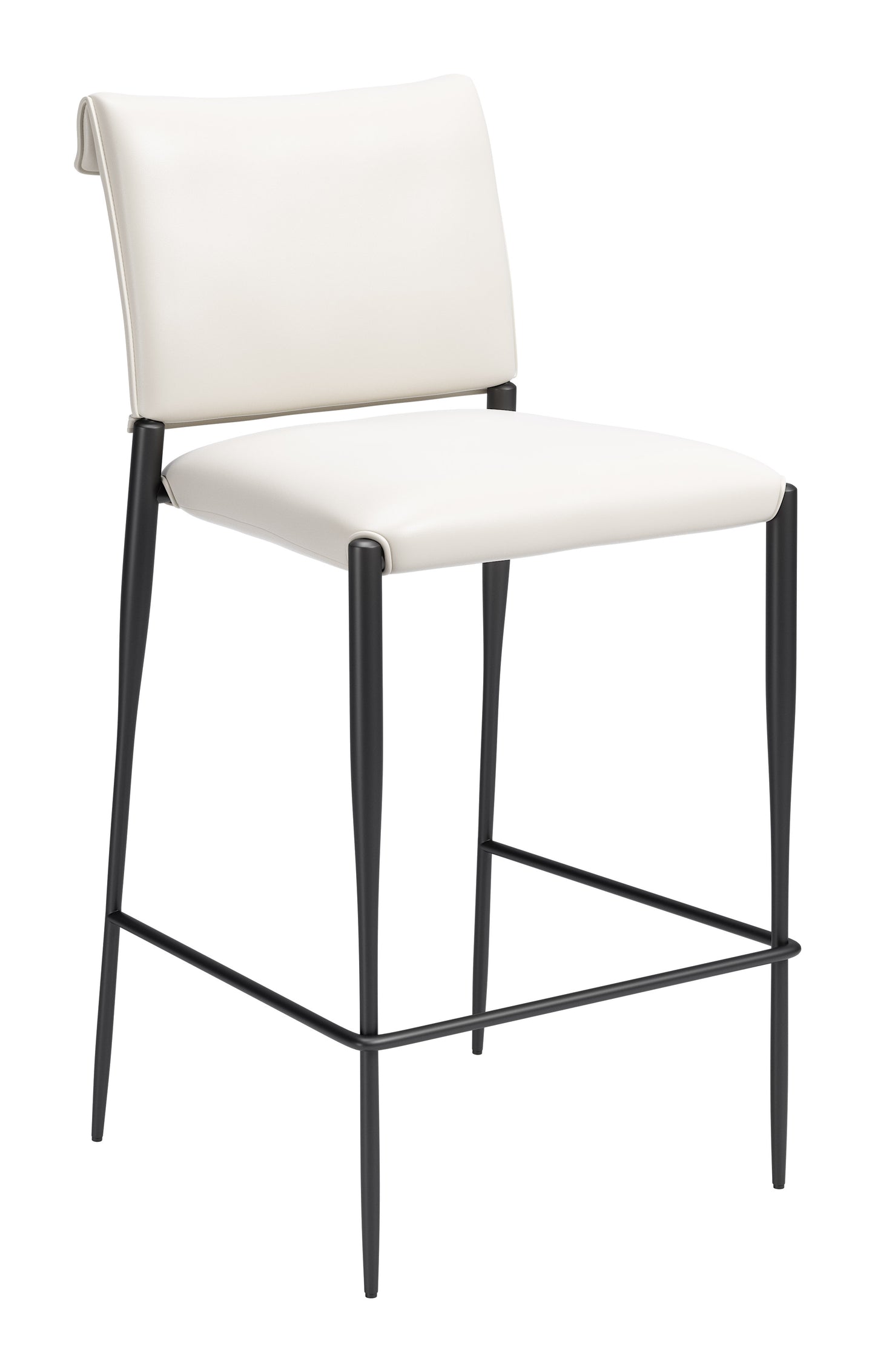 Freesia Barstool (Set of 2) White