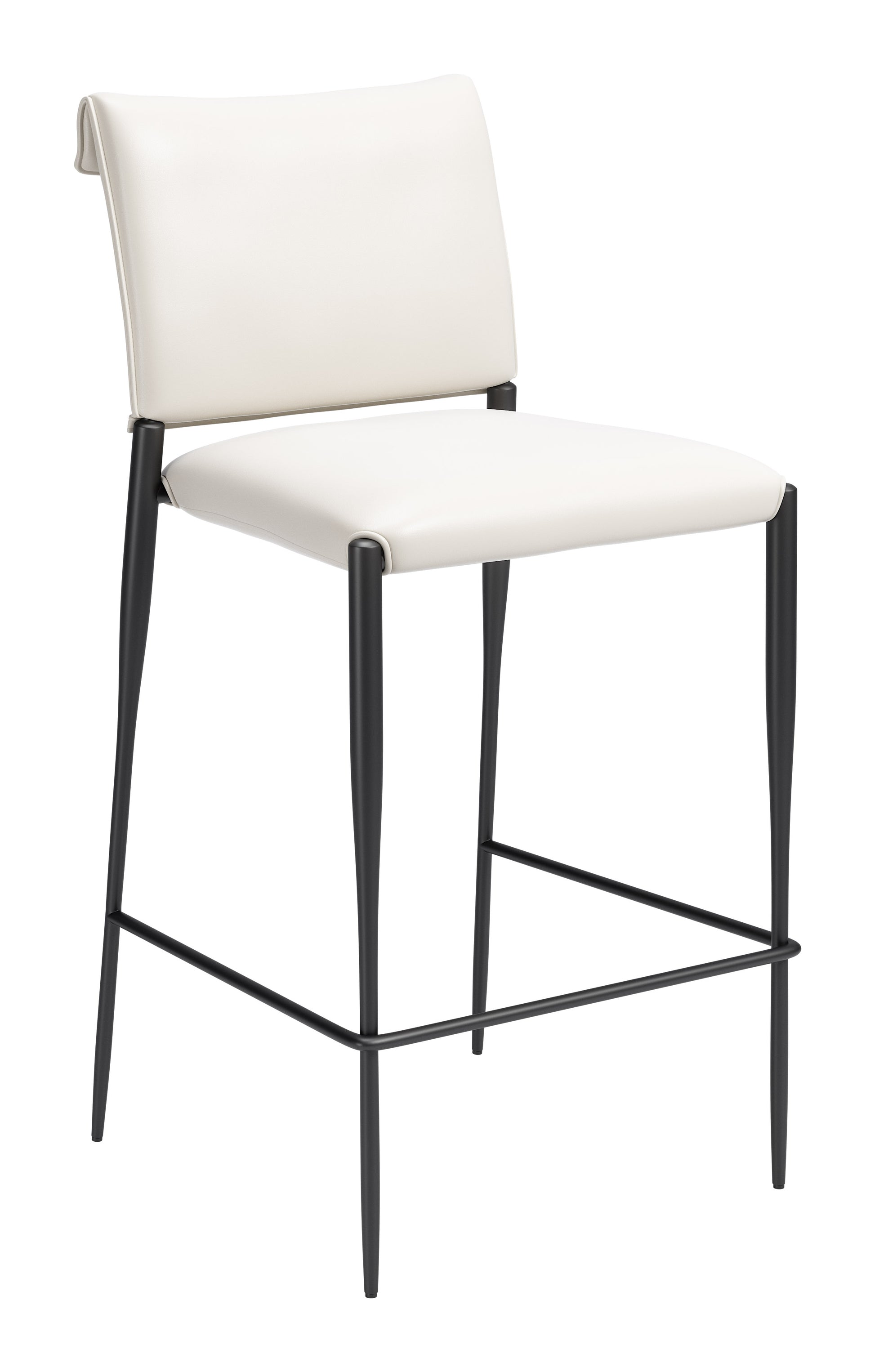 Freesia Barstool (Set of 2) White