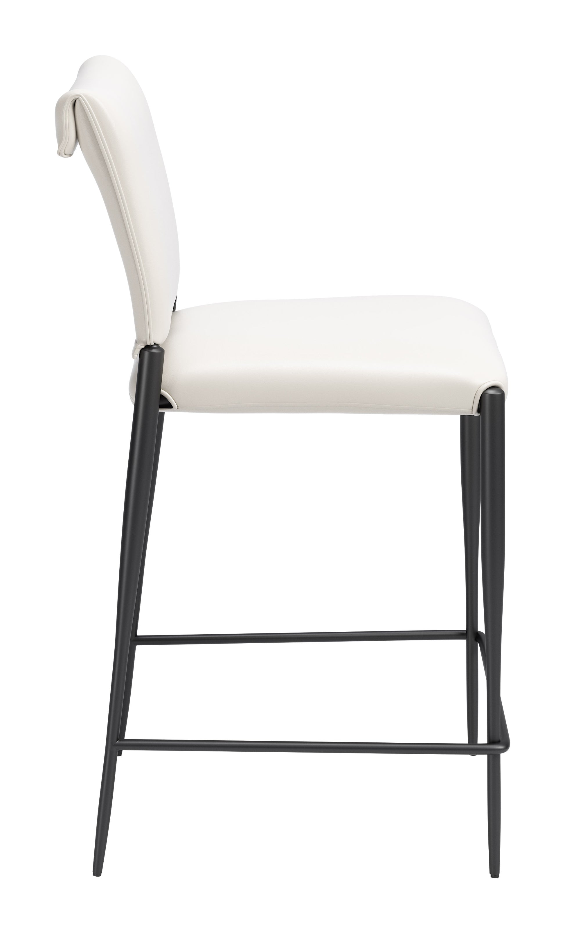 Freesia Counter Stool (Set of 2) White - 2