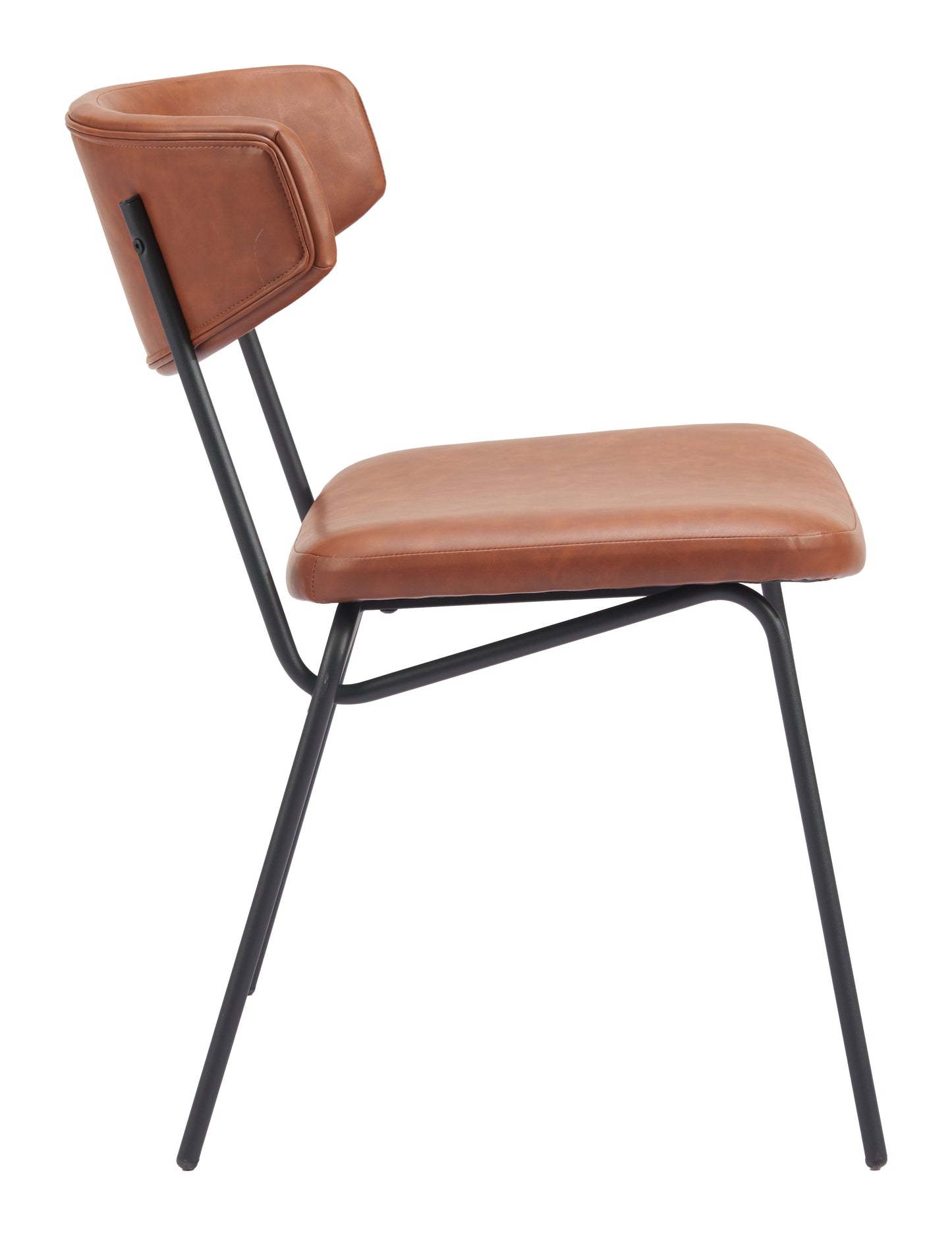 Charon Dining Chair (Set of 2) Vintage Brown - 2