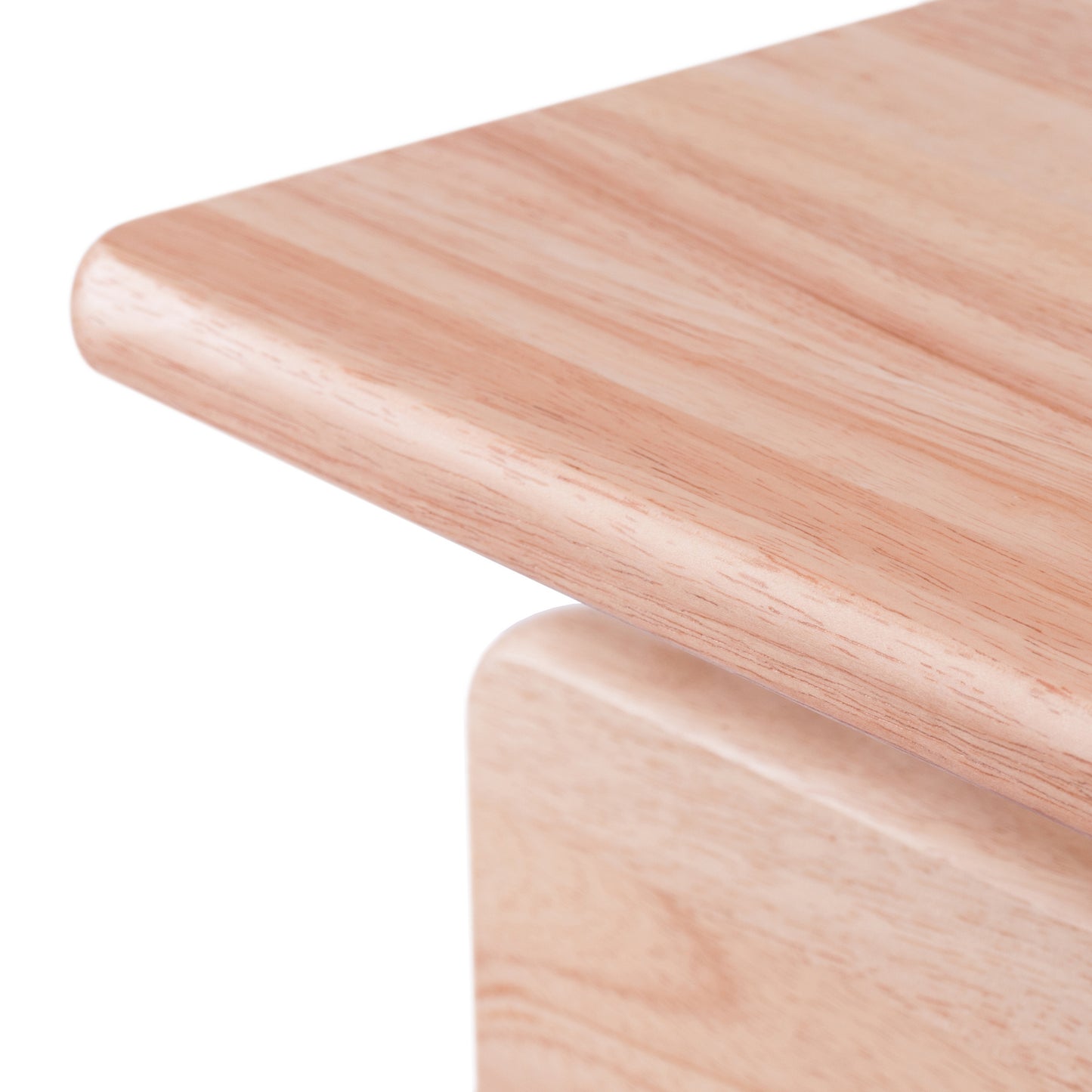 Riley 3-Pc Set Snack Table, Natural Finish
