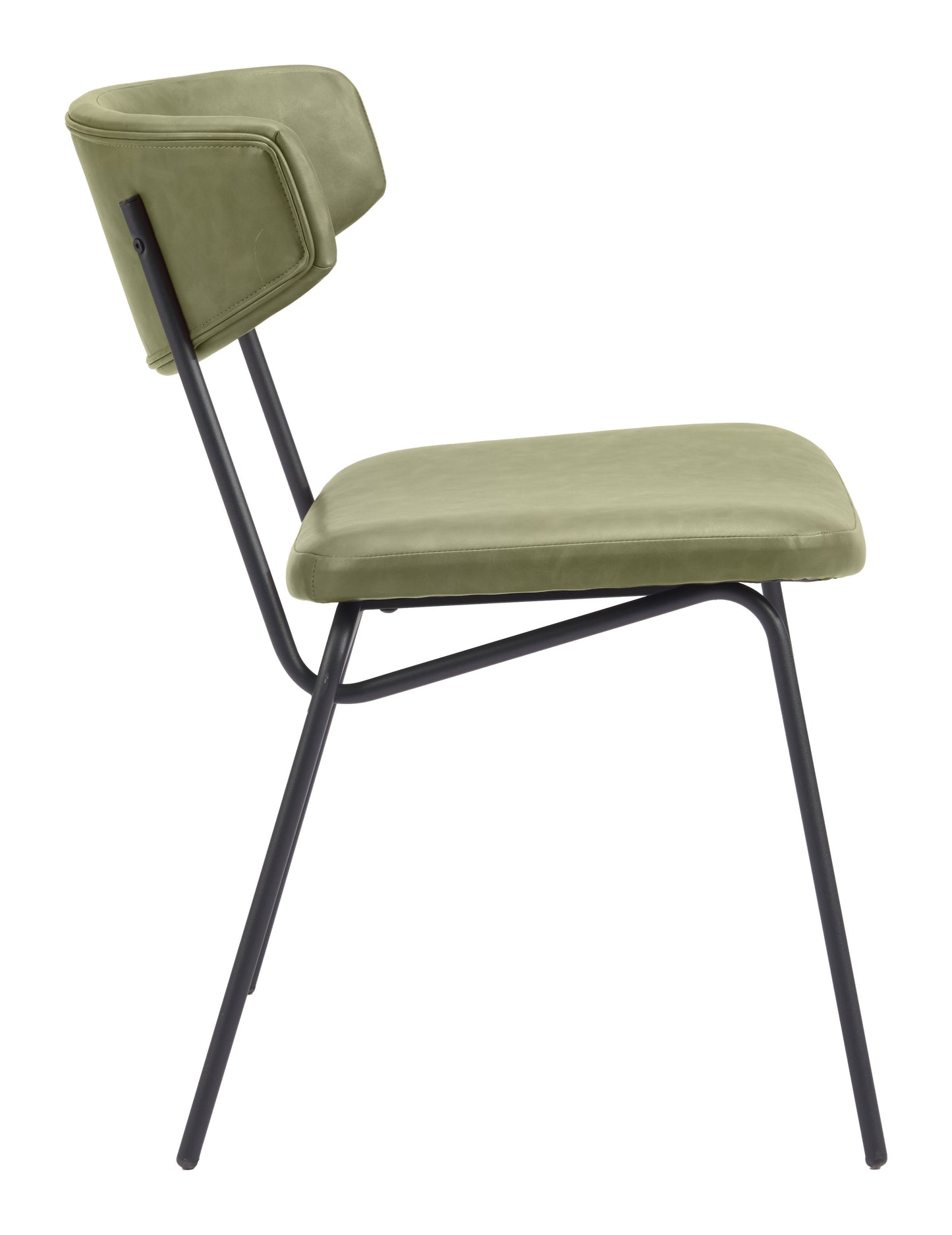Charon Dining Chair (Set of 2) Green - 2
