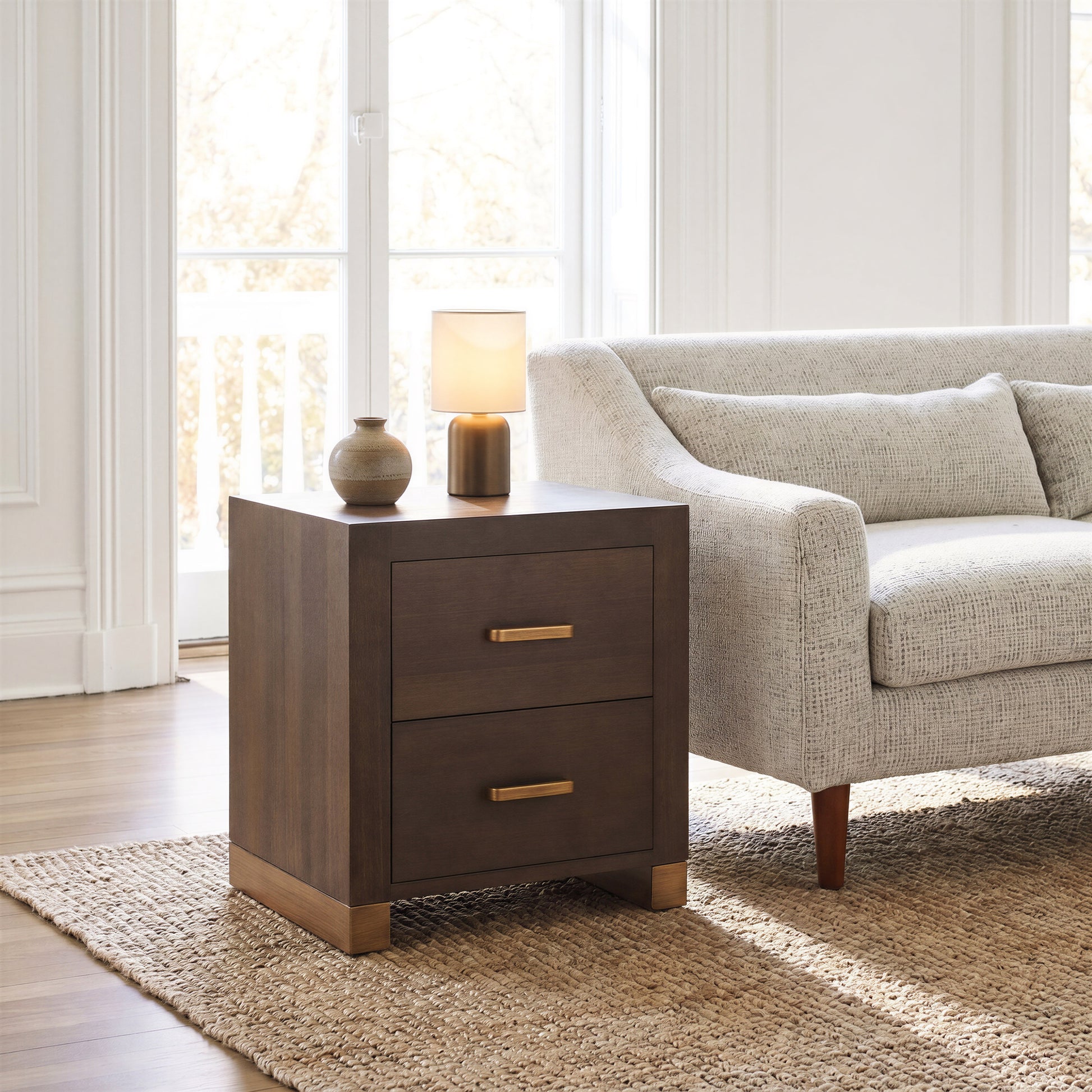 Sivar Side Table Espresso - 9
