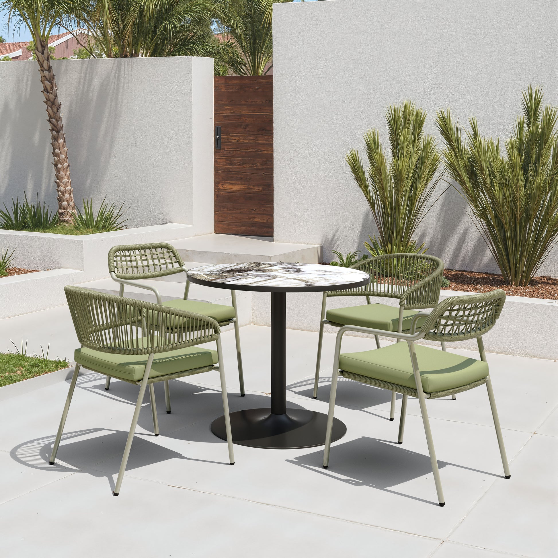 Skye Dining Chair (Set of 2) Green - 9