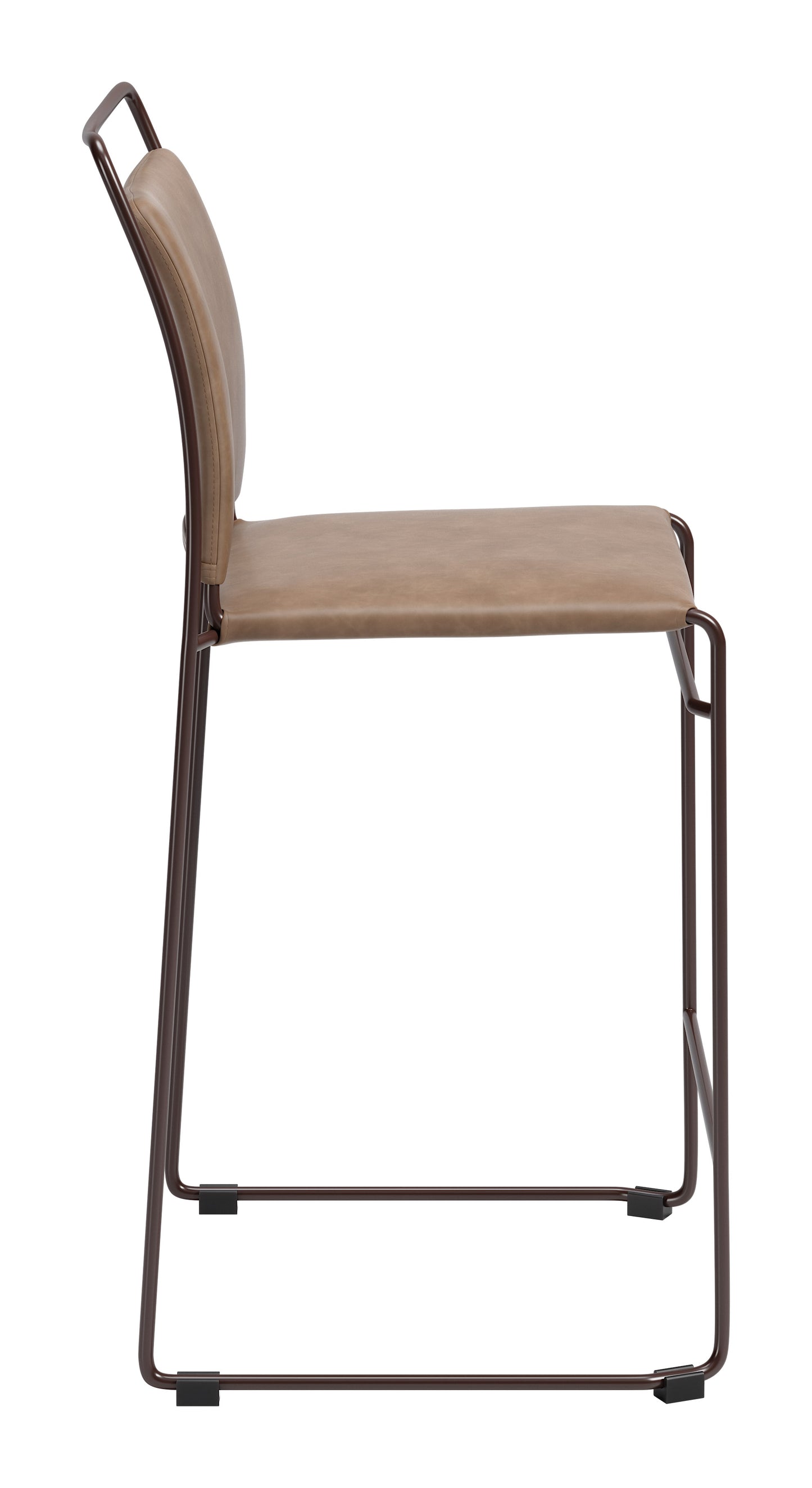 Verbena Counter Stool (Set of 2) Brown - 2
