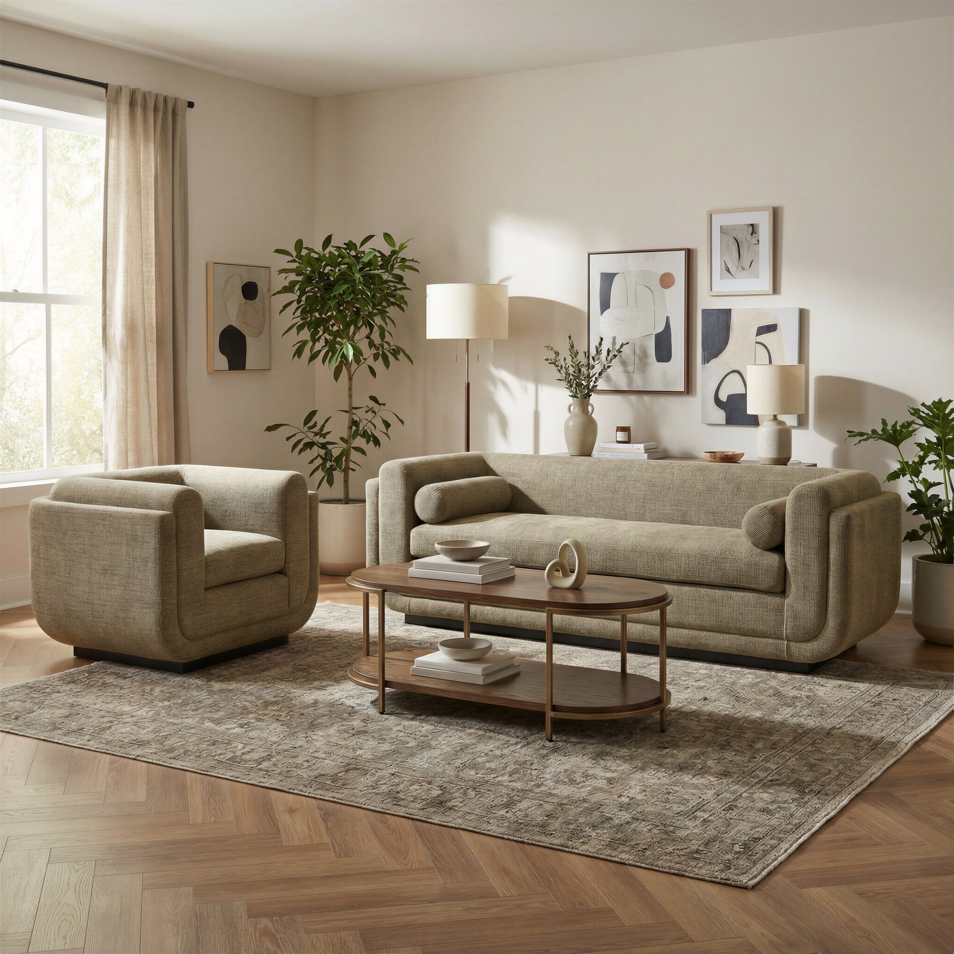 Niju Coffee Table Brown - 7