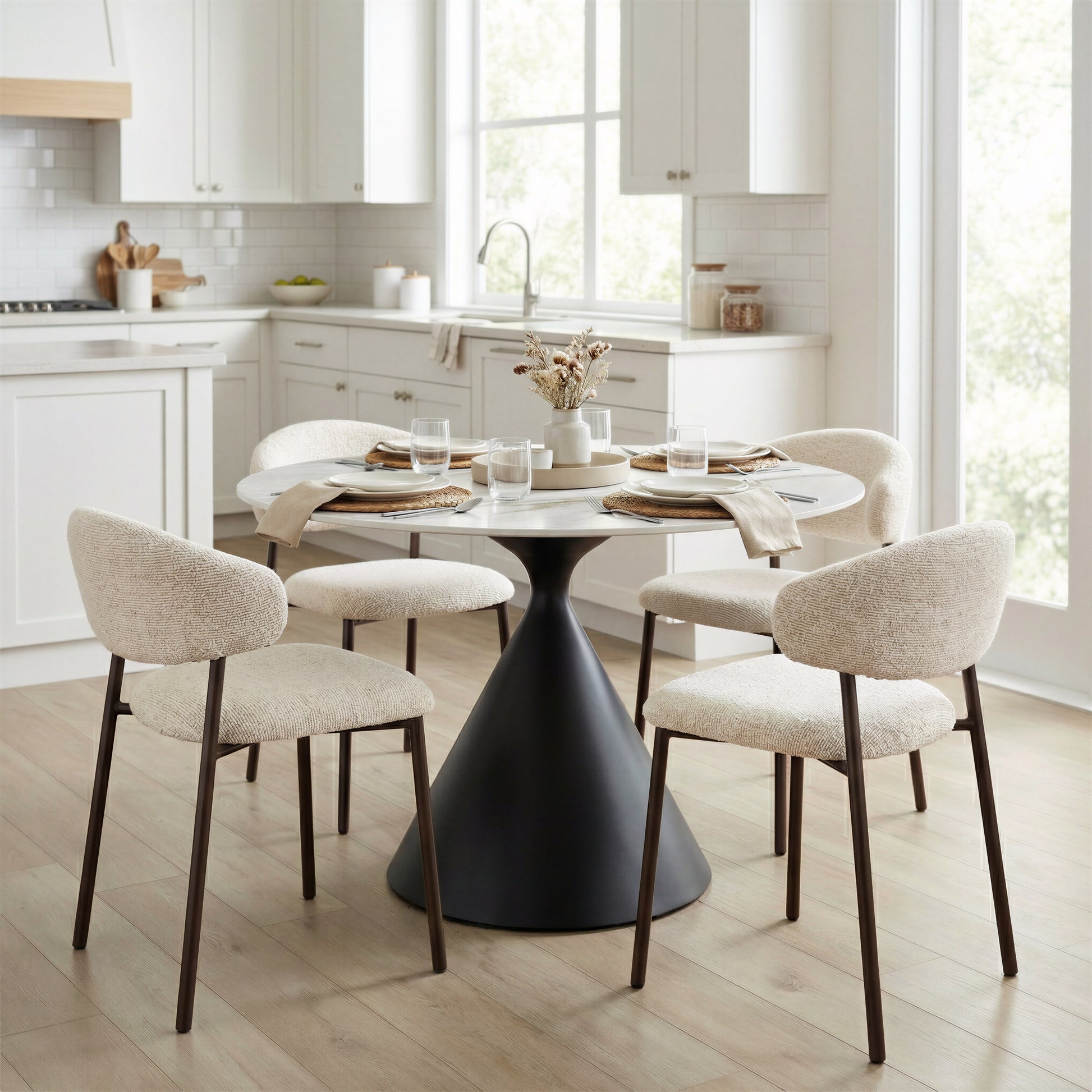 Seville Dining Chair (Set of 2) Cloud Beige - 10
