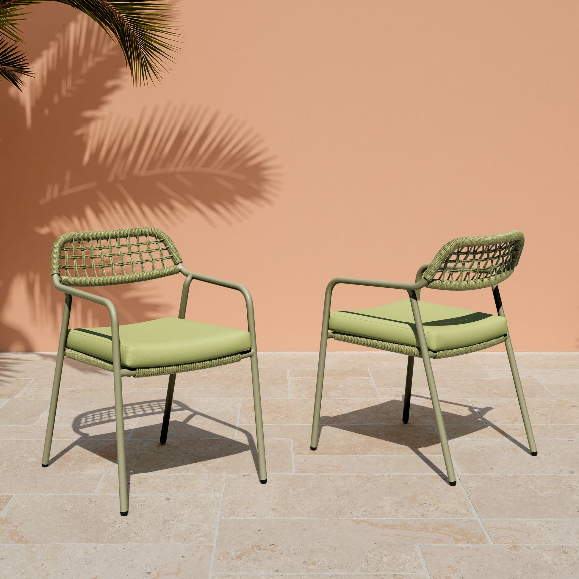 Rio Dining Chair (Set of 2) Green - 8