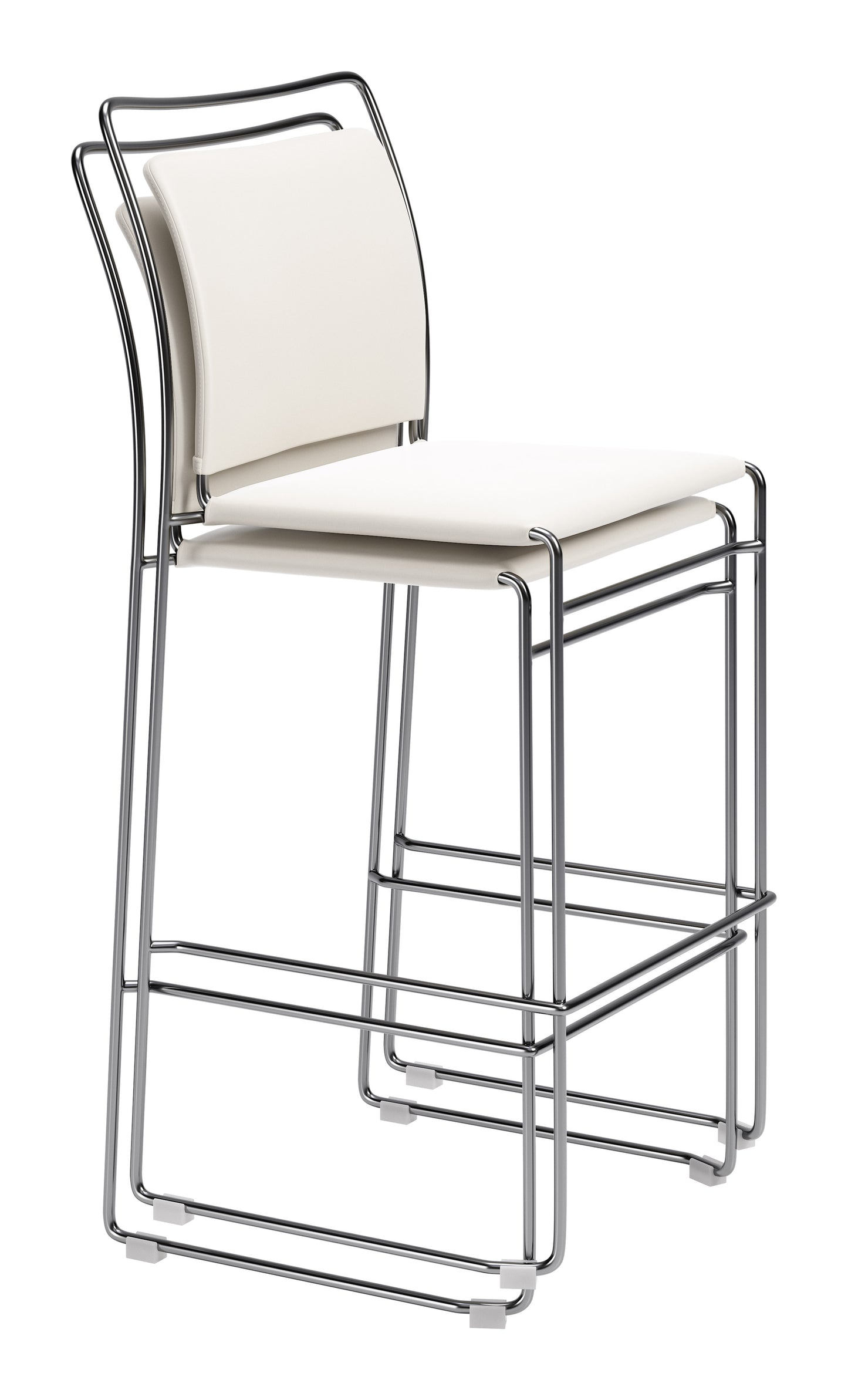 Verbena Barstool (Set of 2) Cream - 7