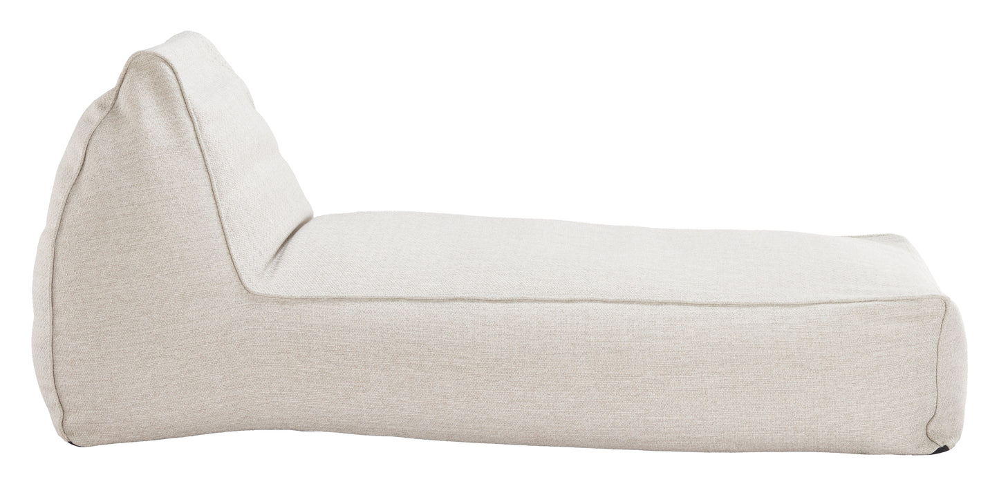 Kalm Chaise Lounge Beige - 2
