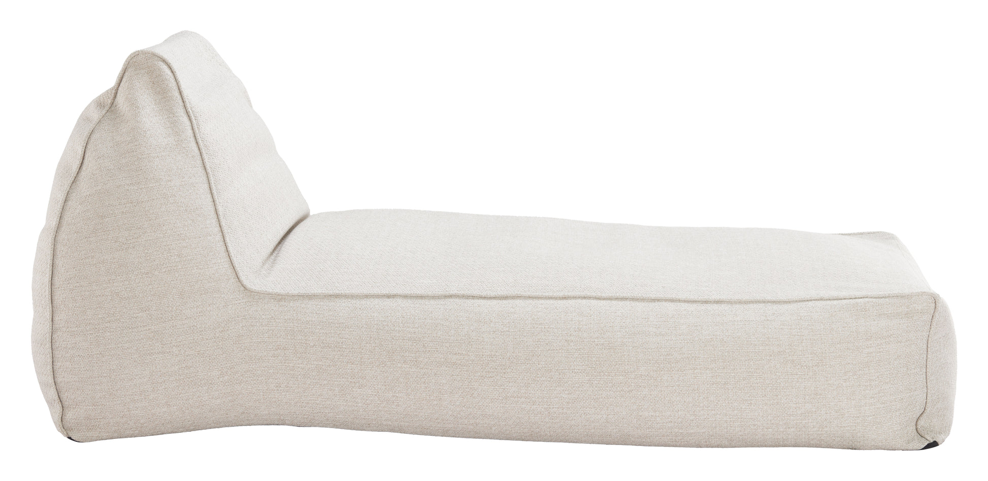Kalm Chaise Lounge Beige - 2