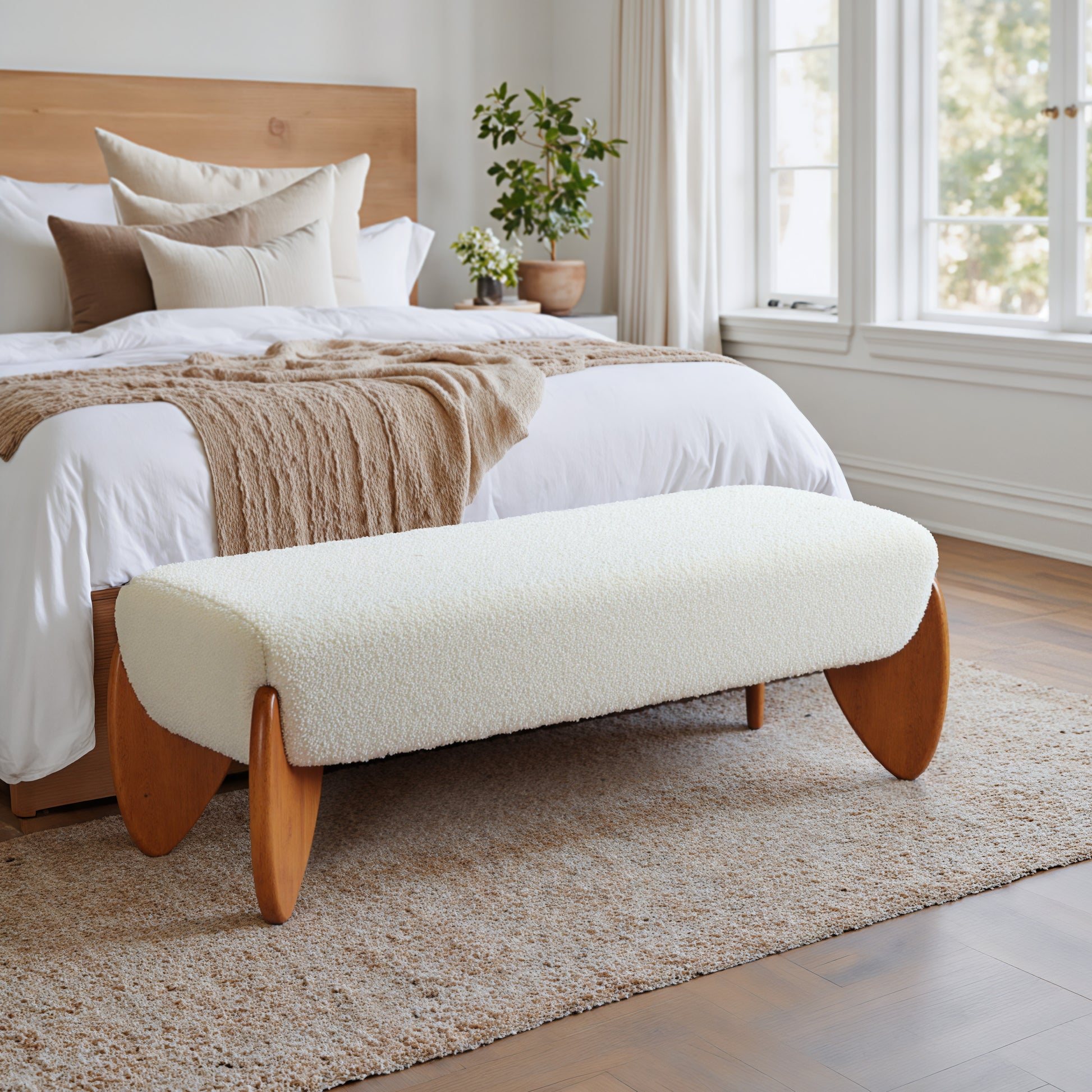 Charm Bench Ivory - 6
