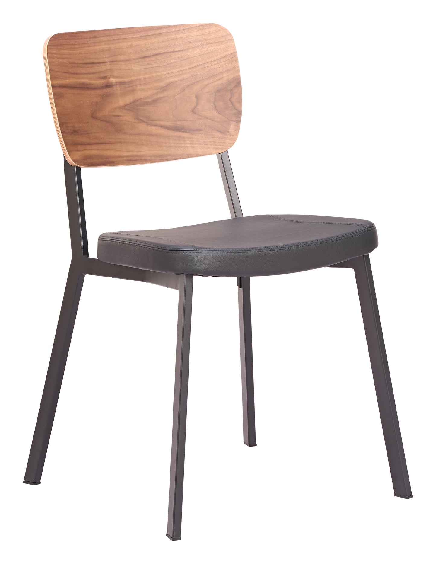 Ardenne Dining Chair (Set of 4) Black & Brown - 6