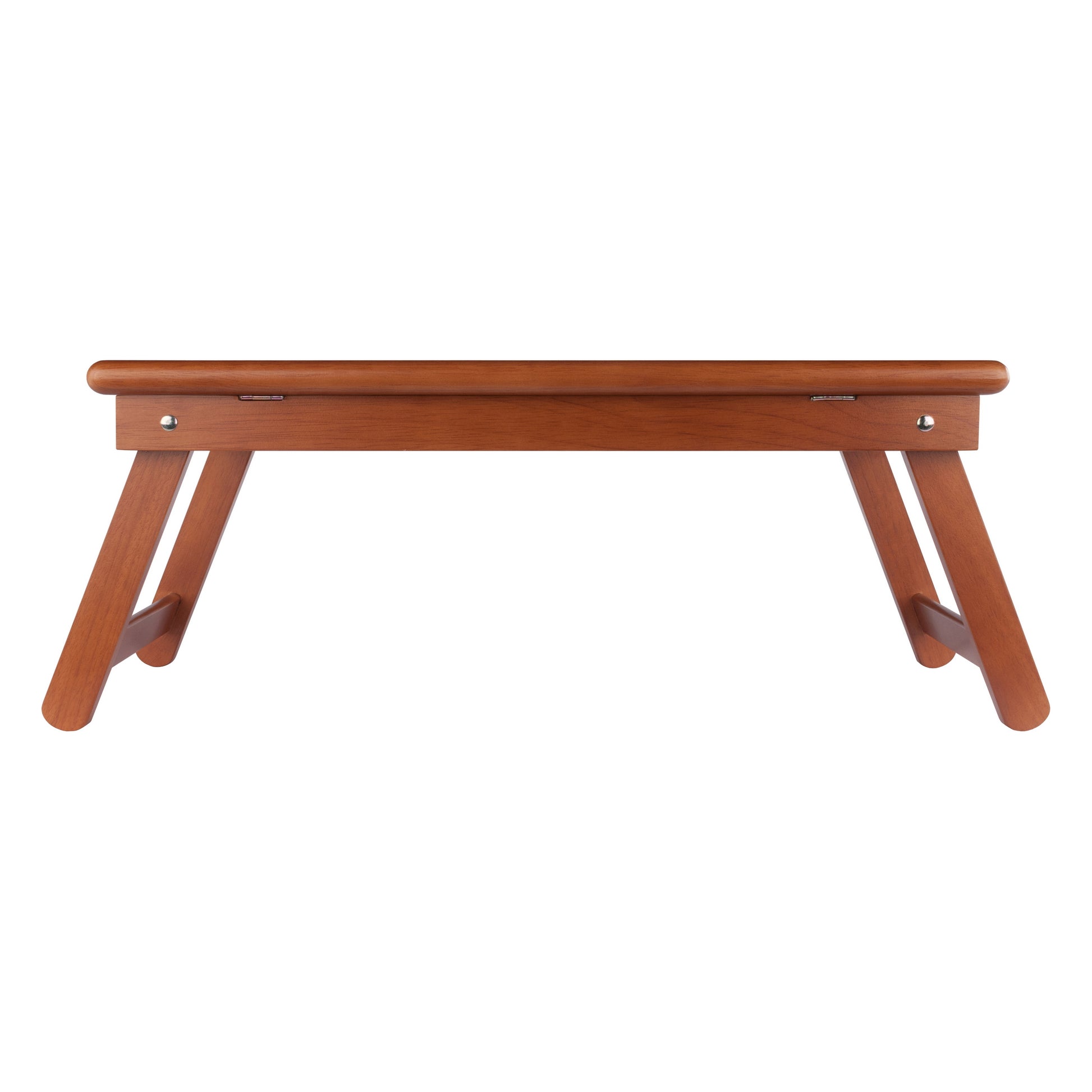 Arlo Breakfast Tray with Flip Top, Teak
