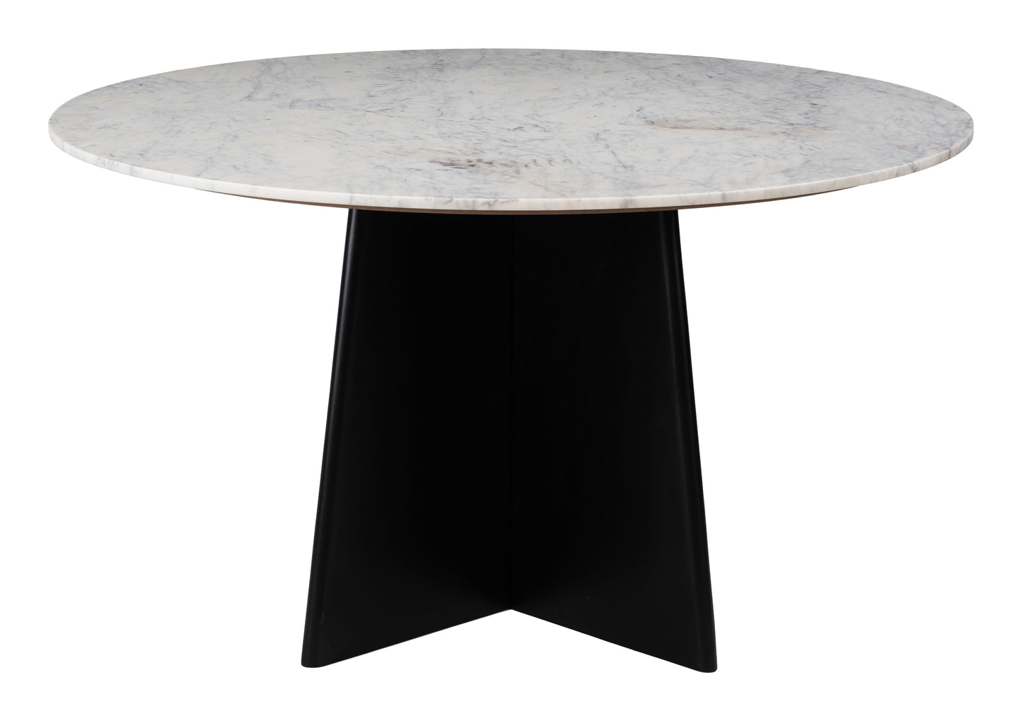 Strela Dining Table White & Black - 3