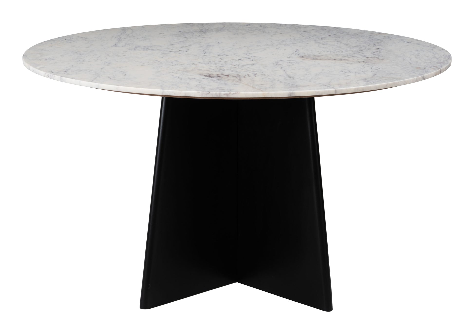 Strela Dining Table White & Black - 3