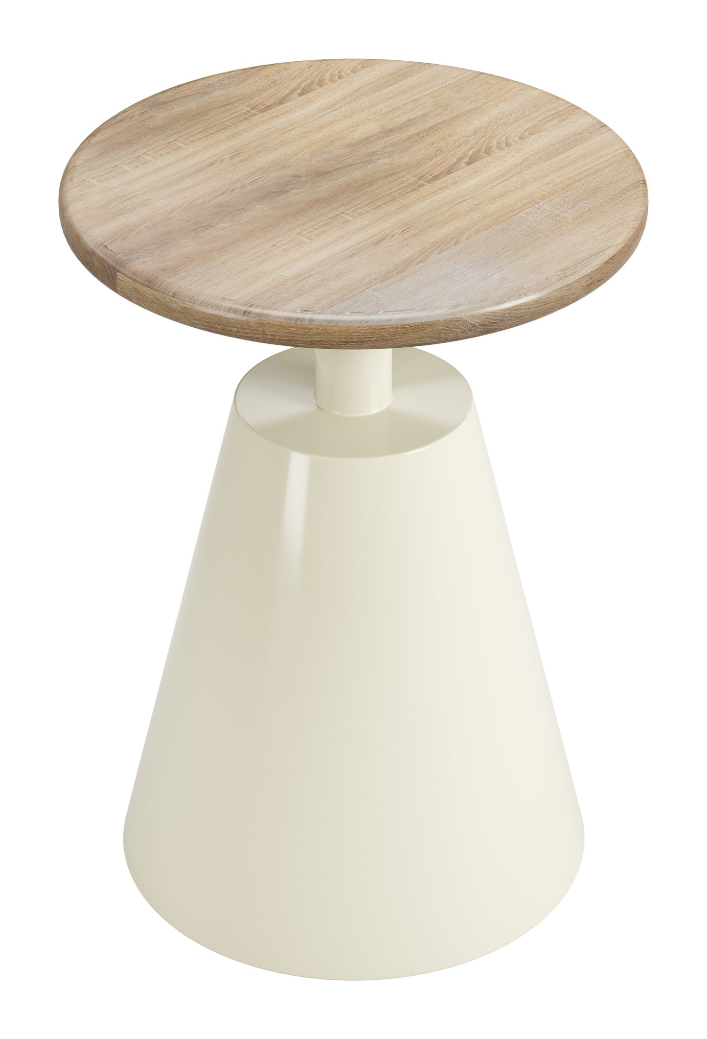 Sira Side Table Natural & Ivory - 4