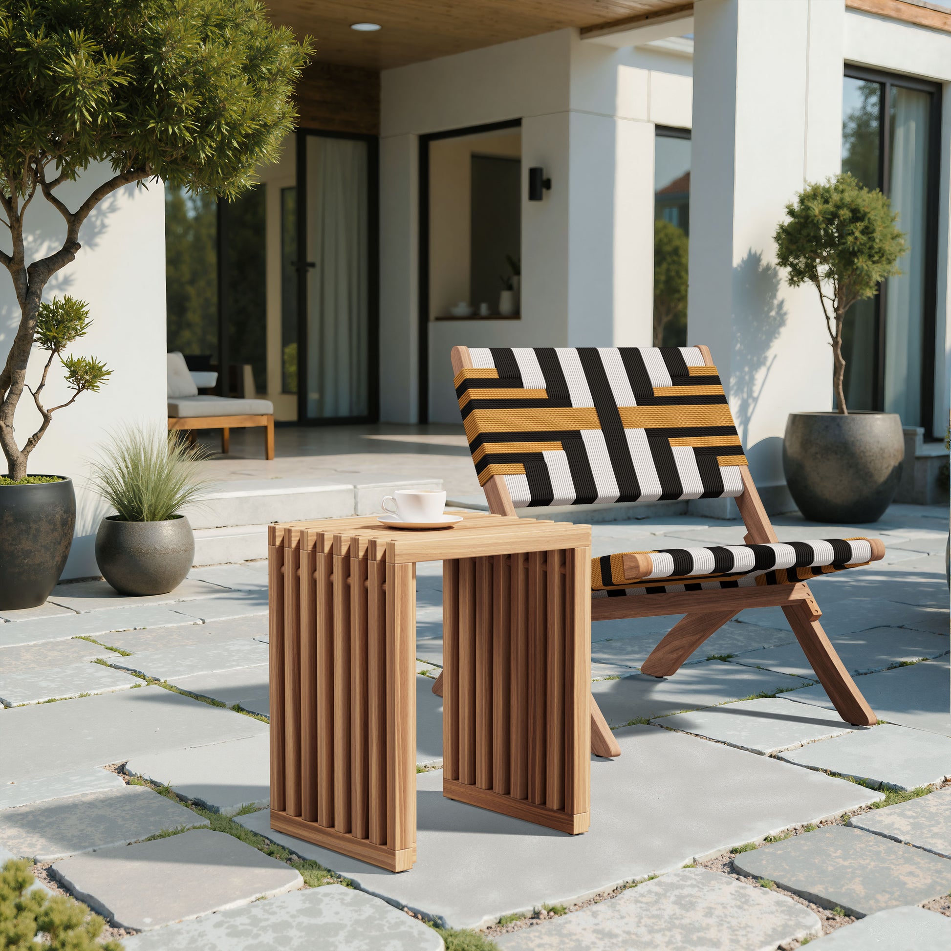 Riviera Extendable Stool (Set of 2) Natural - 8