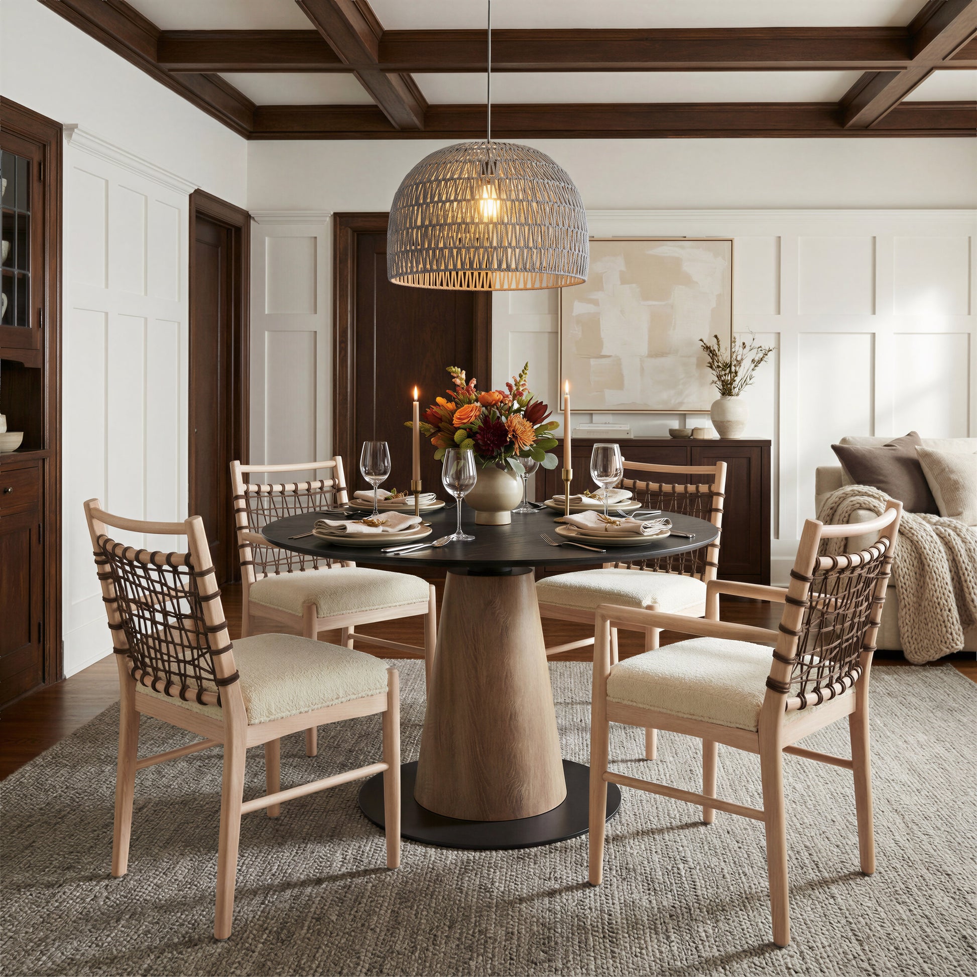 Wezly Dining Chair (Set of 2) Ivory - 8