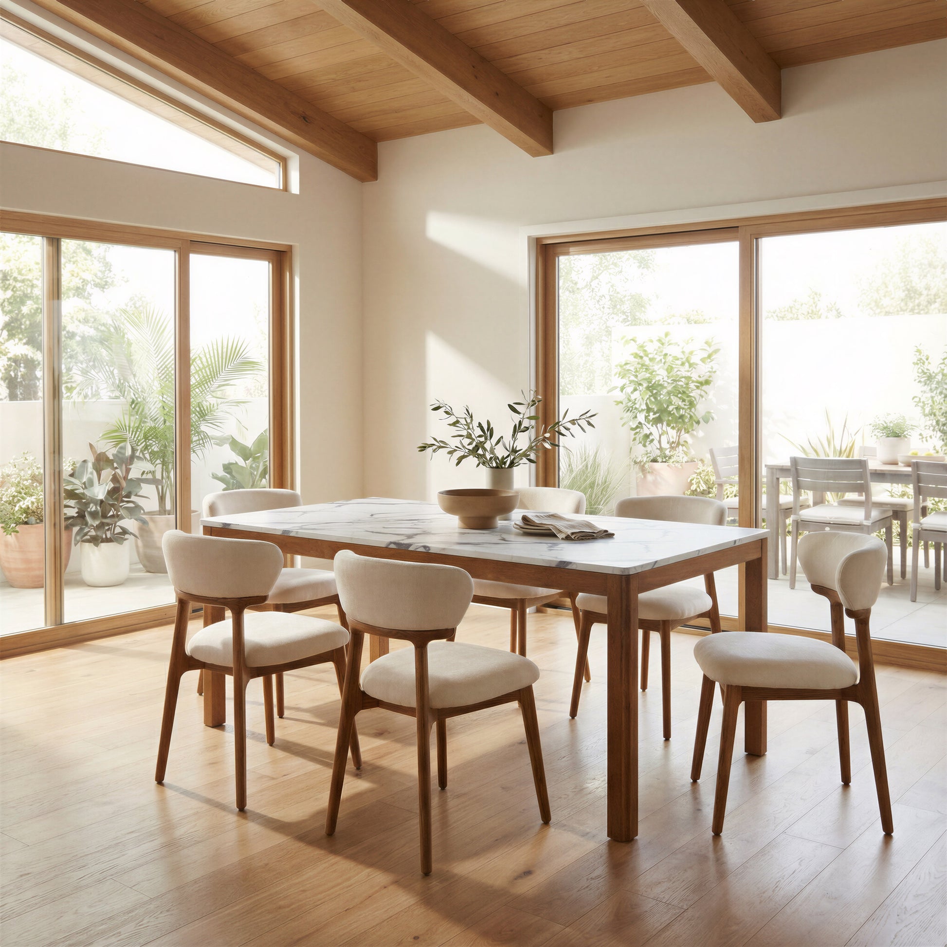 Jemy Dining Table White - 10