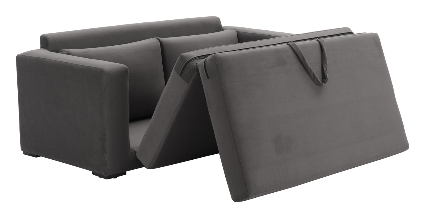 Jide Sleeper Sofa Gray - 6