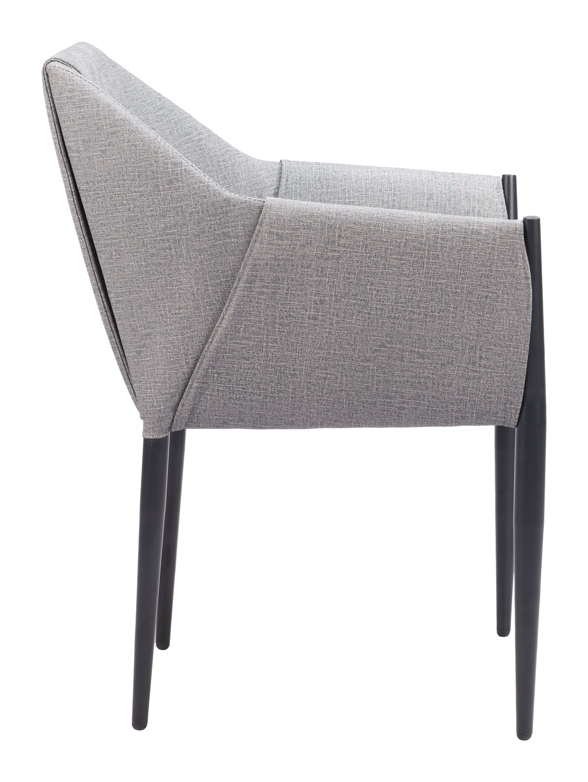 Andover Dining Chair (Set of 2) Slate Gray - 2