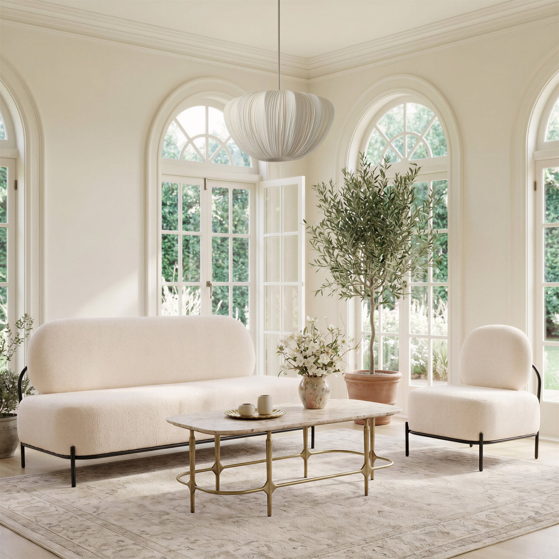 Arendal Accent Chair Vanilla - 11