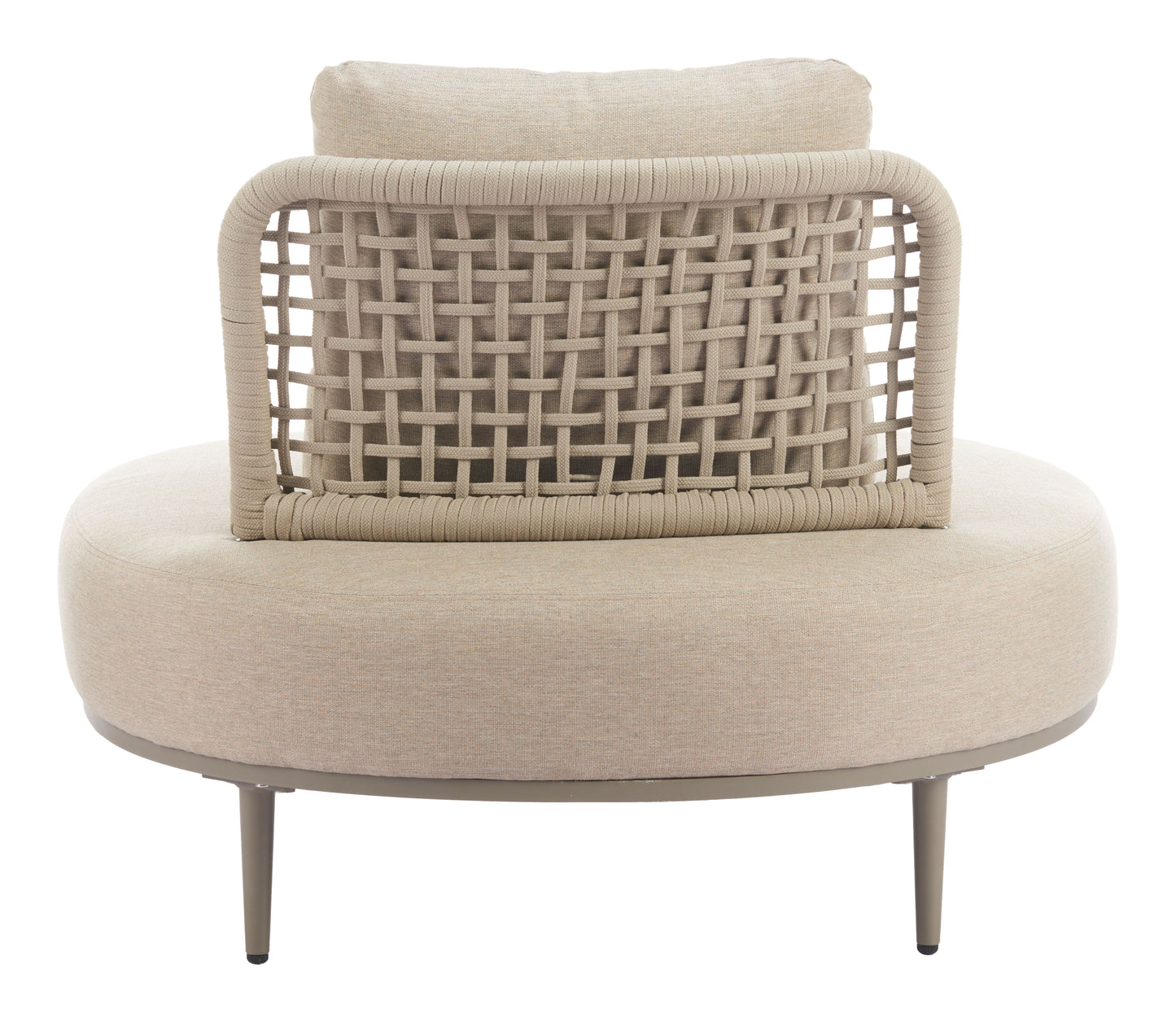 Ruhe Accent Chair Beige - 4