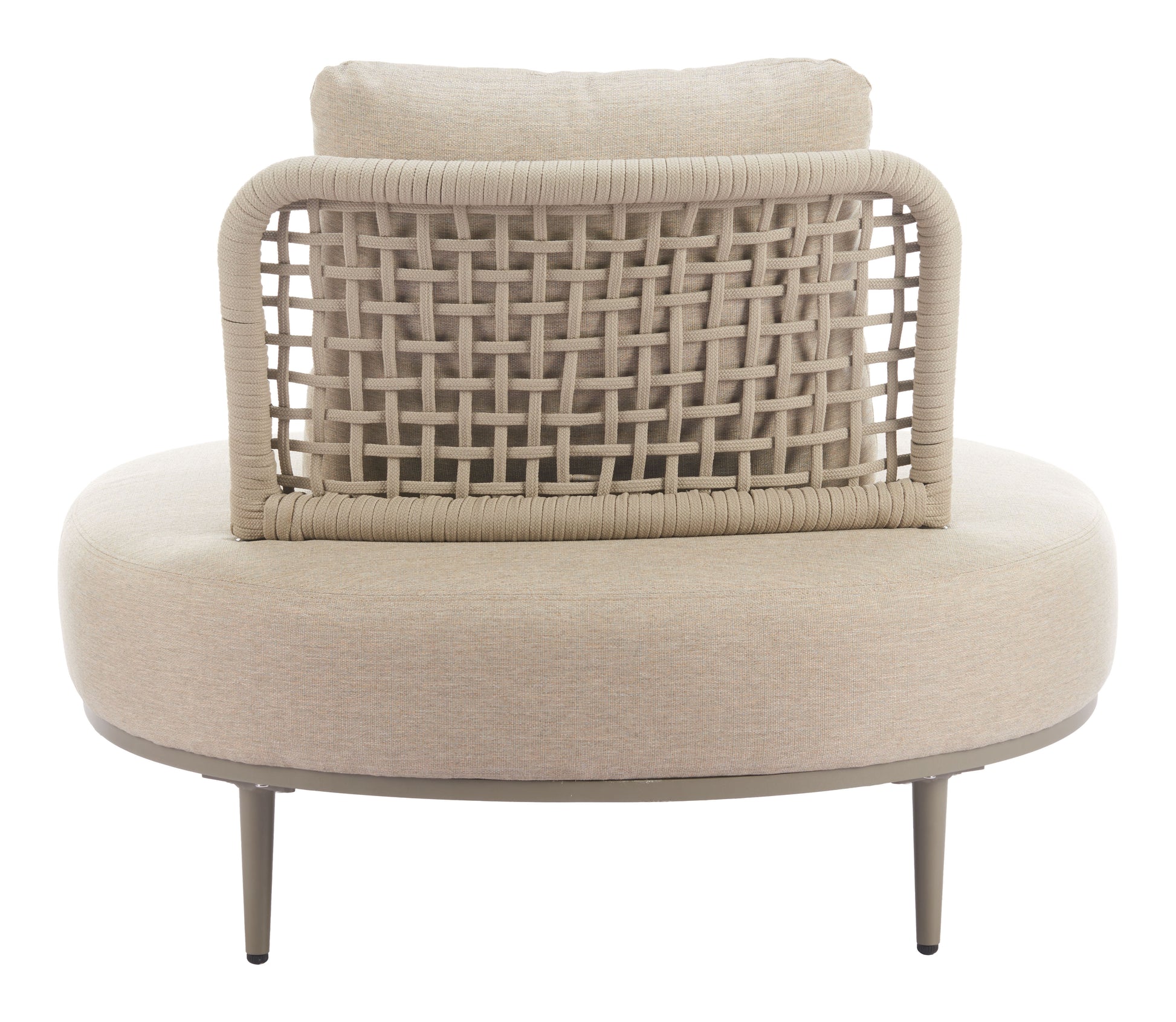 Ruhe Accent Chair Beige - 4