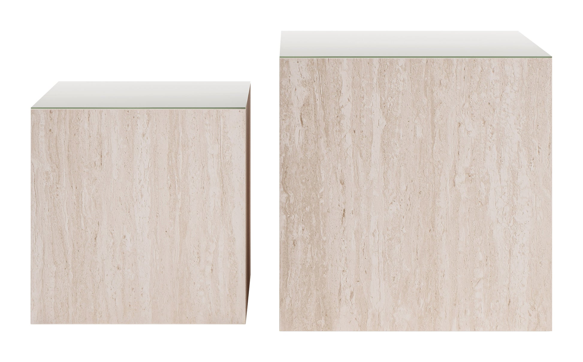Cambro Coffee Table Set (2-Piece) Stone Beige - 3