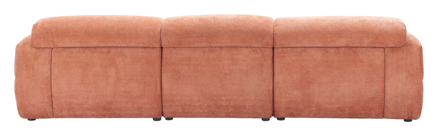 Alis Modular Sectional Orange - 4