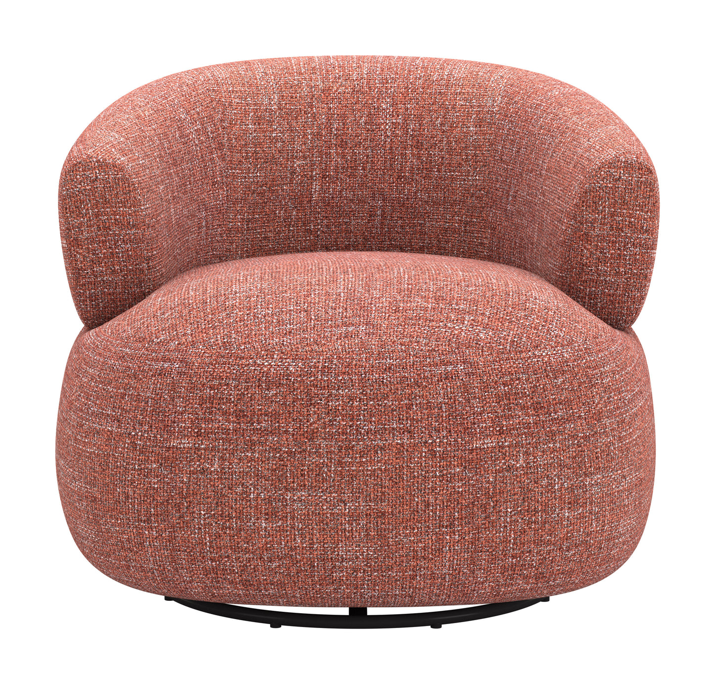 Venezia Swivel Chair Brown - 3