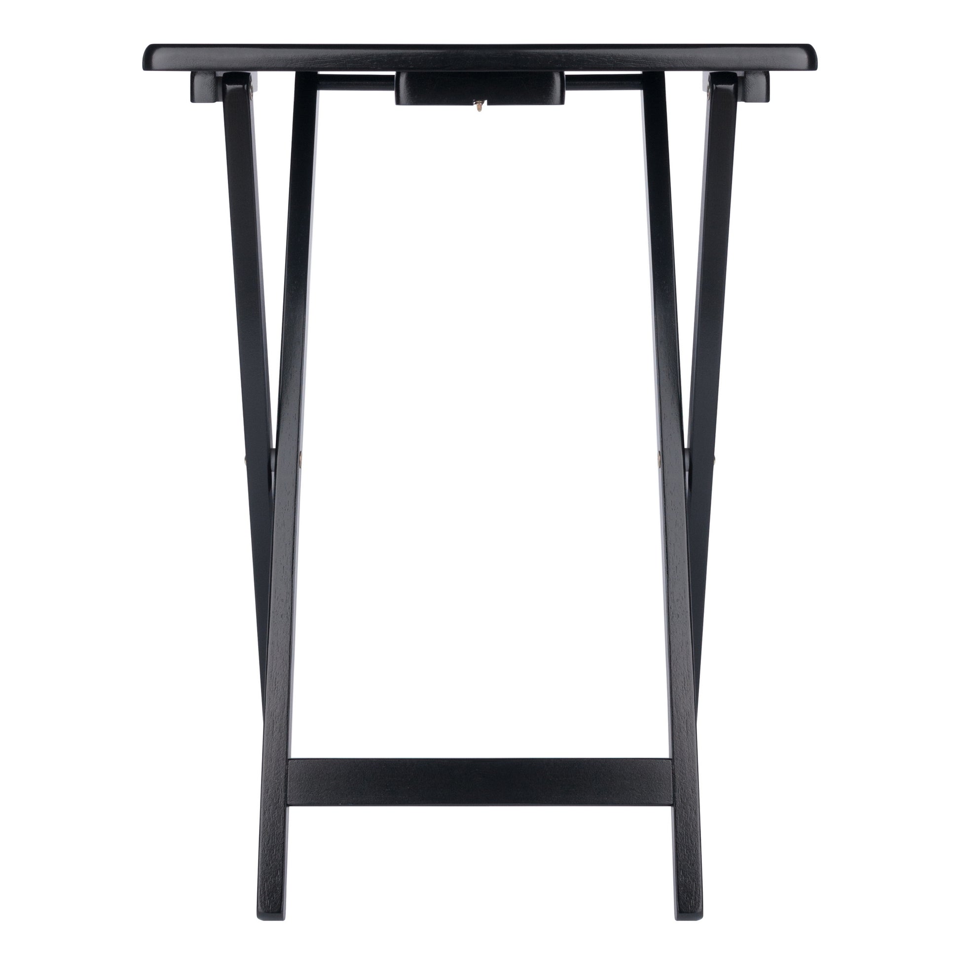 Alex 2-Pc Snack Tables, Black