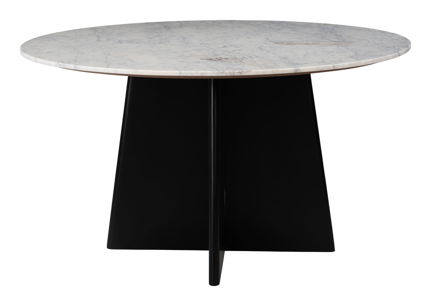 Strela Dining Table White & Black - 2