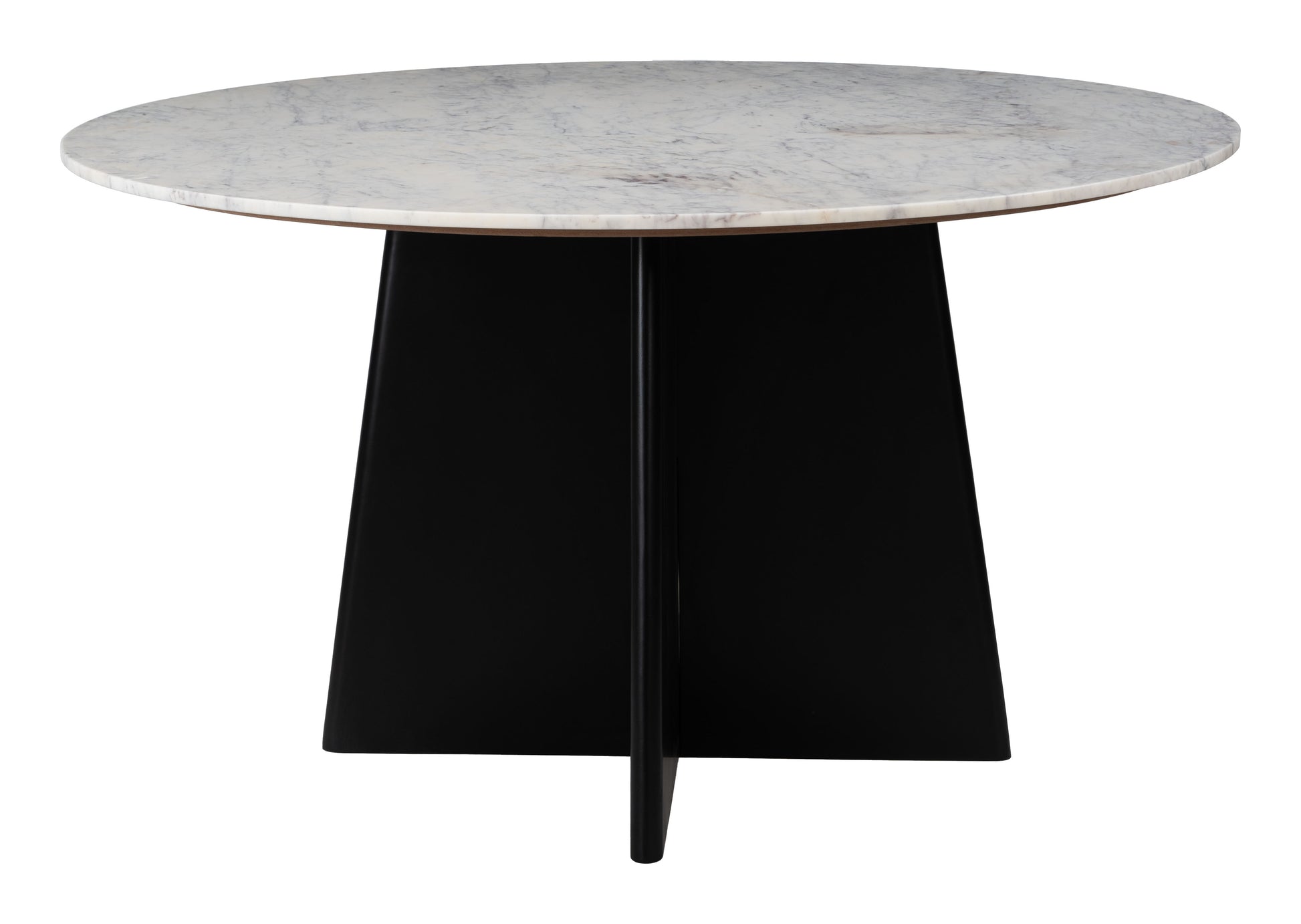 Strela Dining Table White & Black - 2