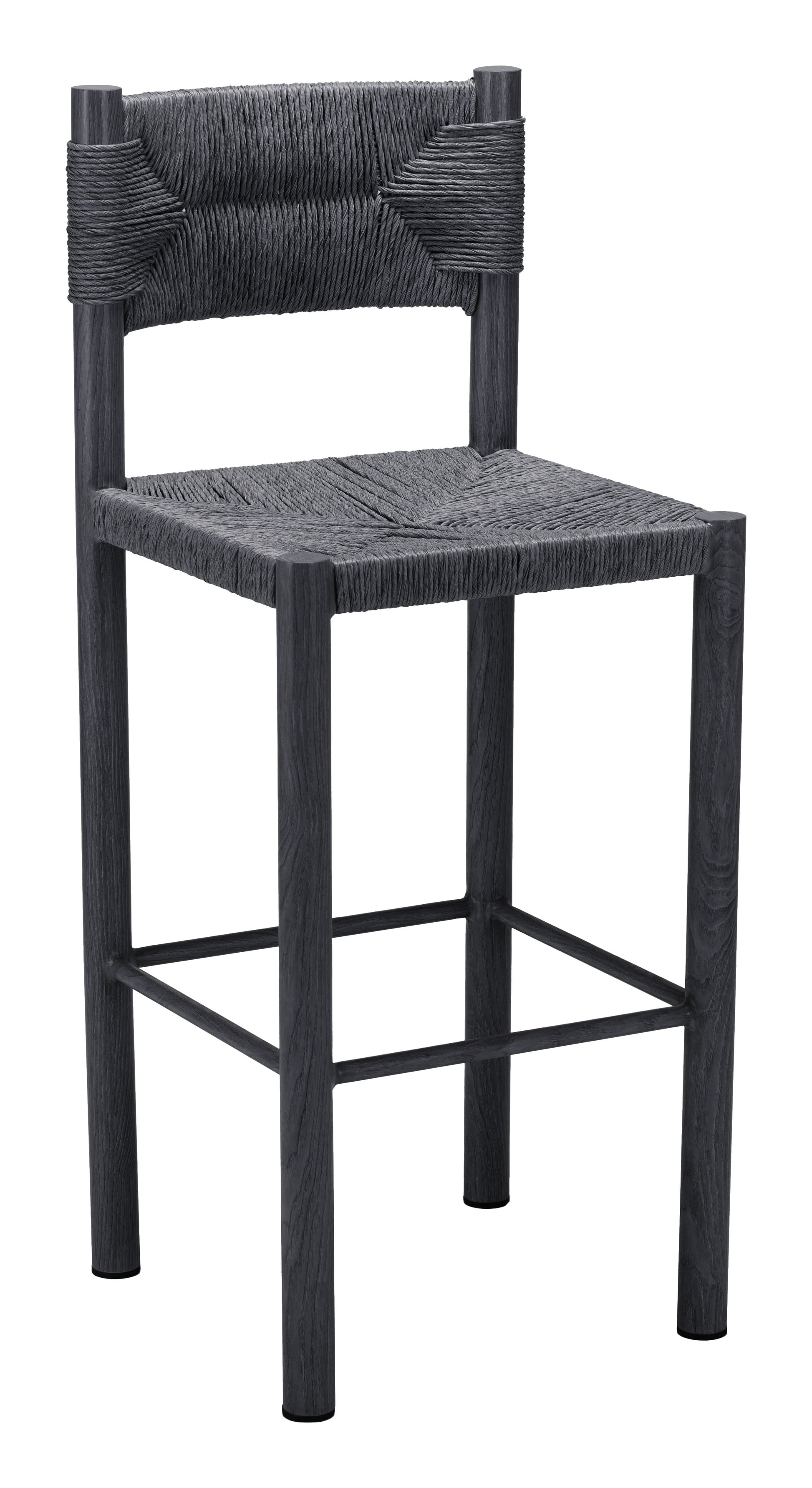 Iska Barstool (Set of 2) Black - 6