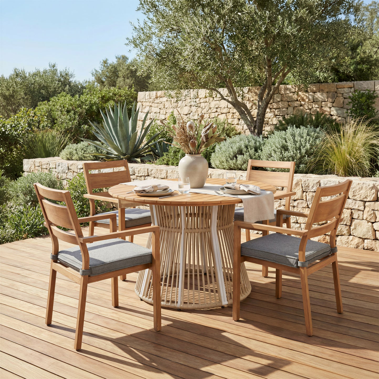 Toge Dining Table Natural - 7
